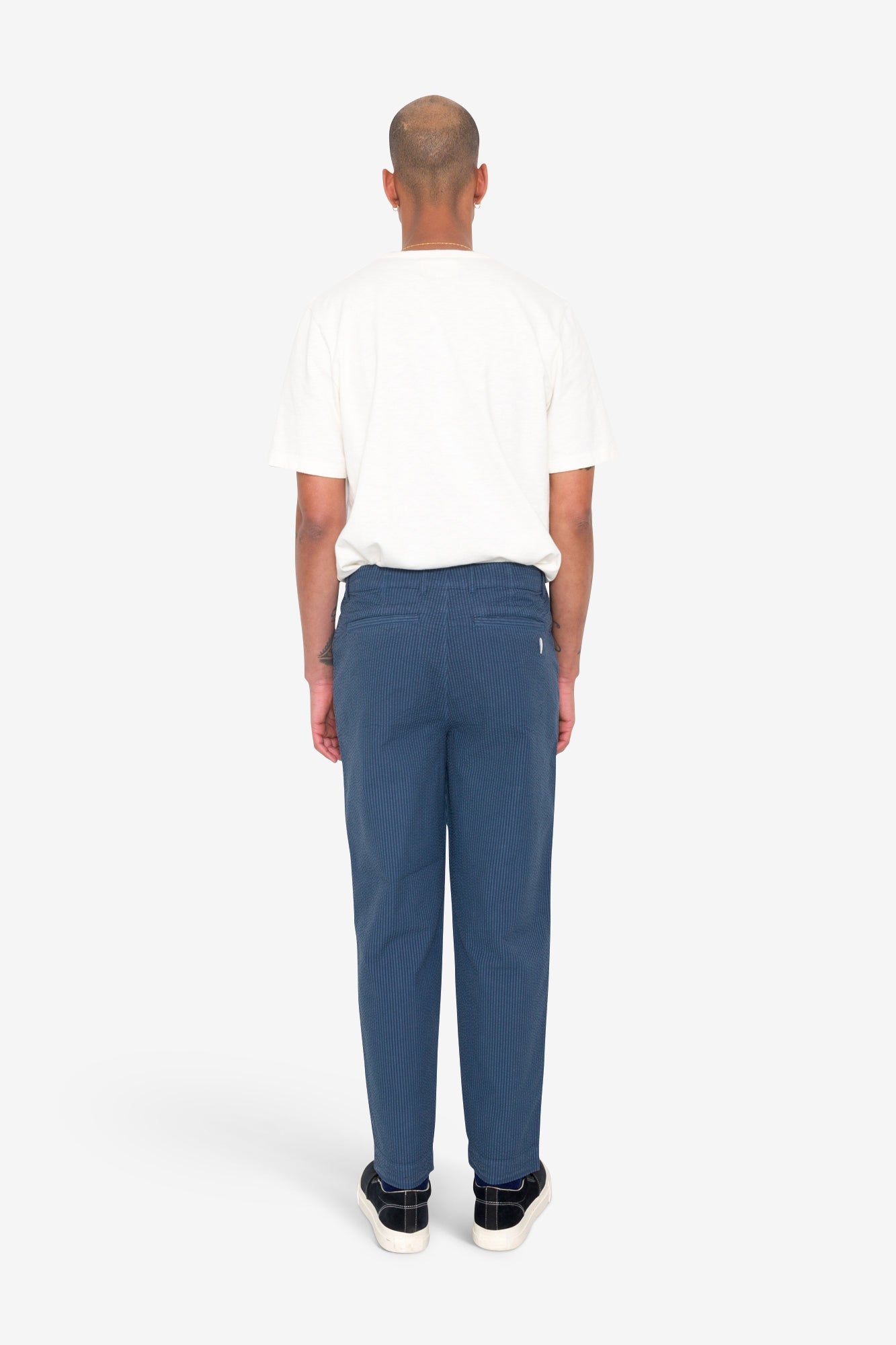 Assembly Pant - Soft Indigo Overdyed Stripe
