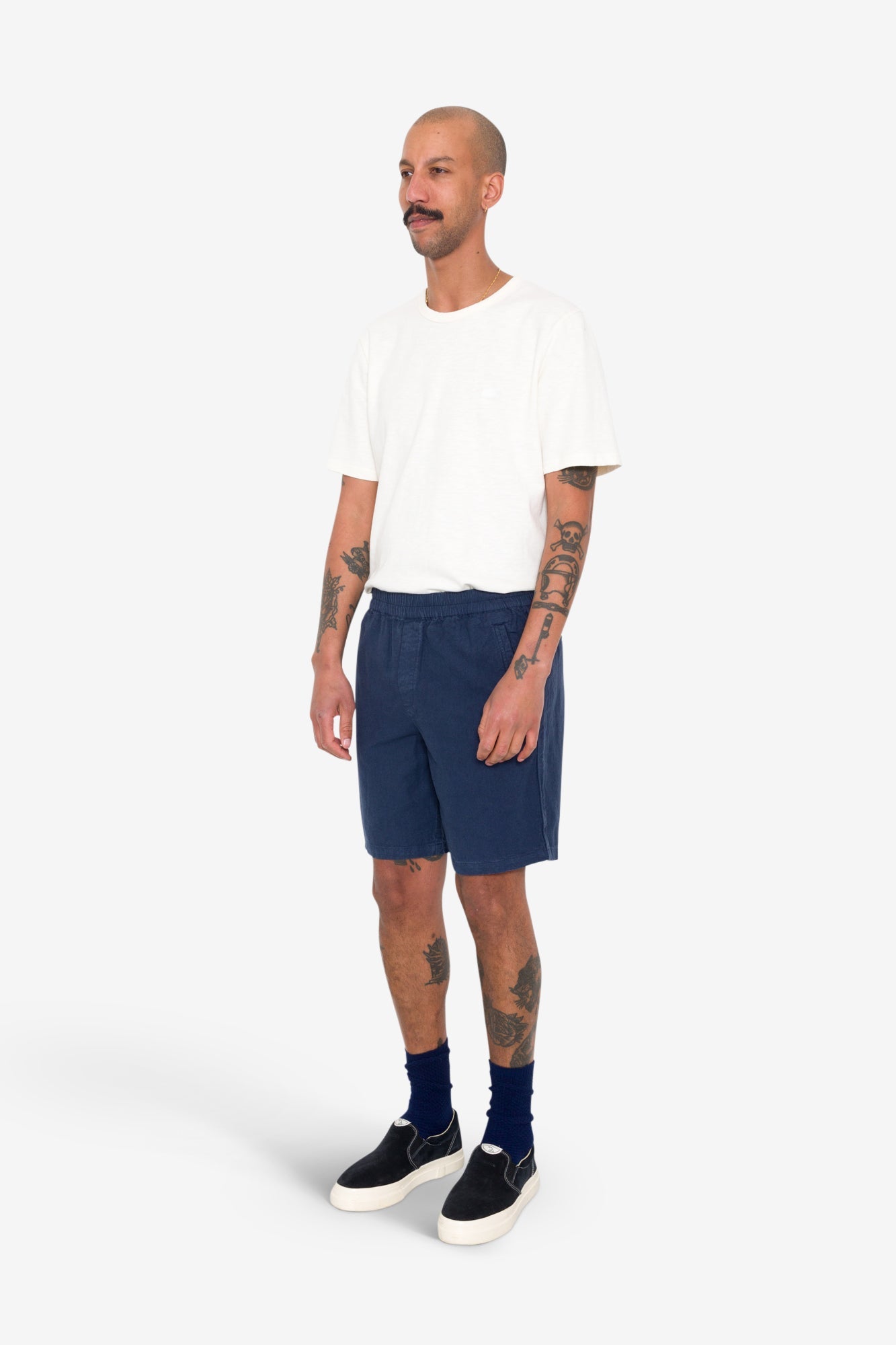 Assembly Short - Soft Navy Linen