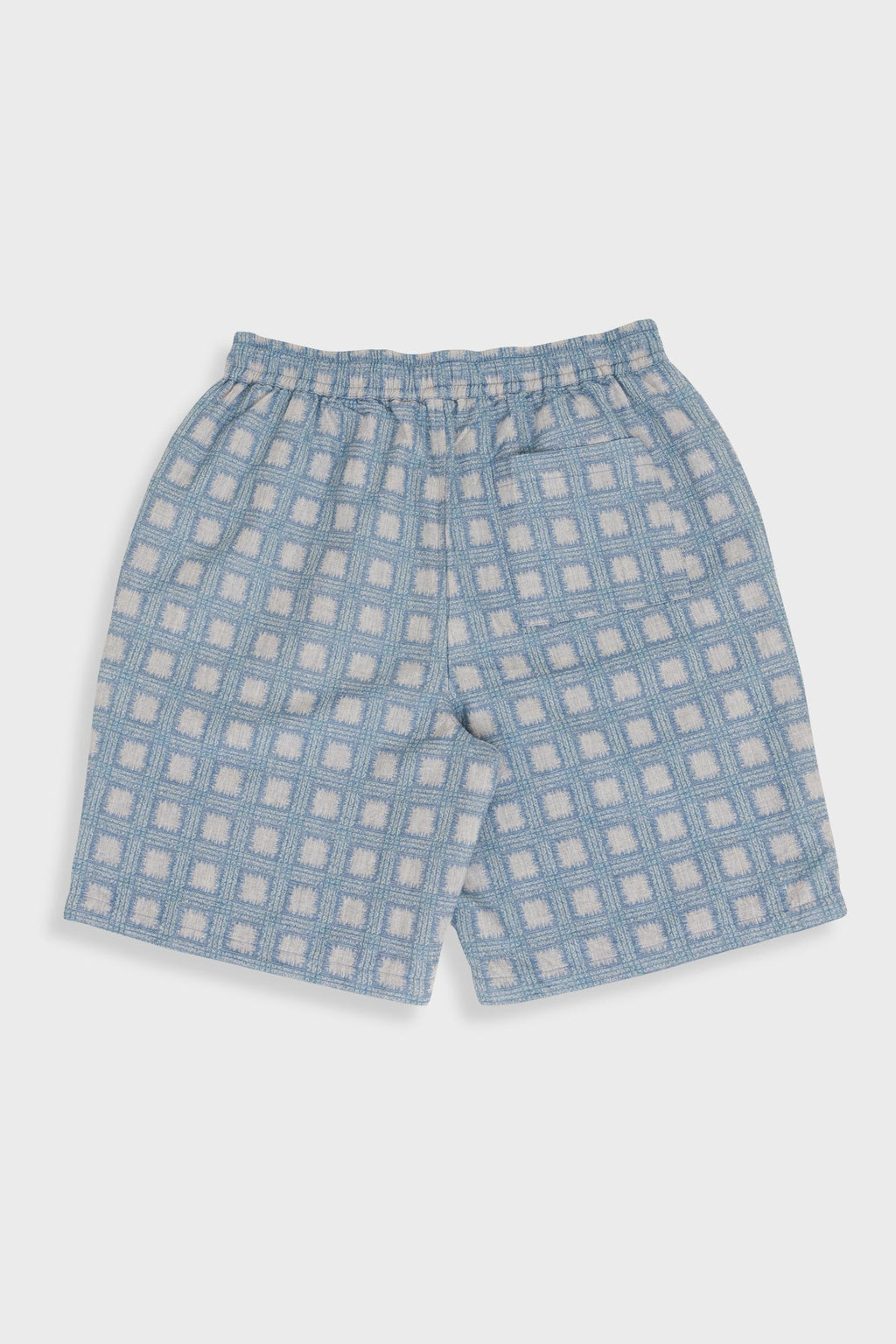 Relaxed Short - Blue Tile Tapestry