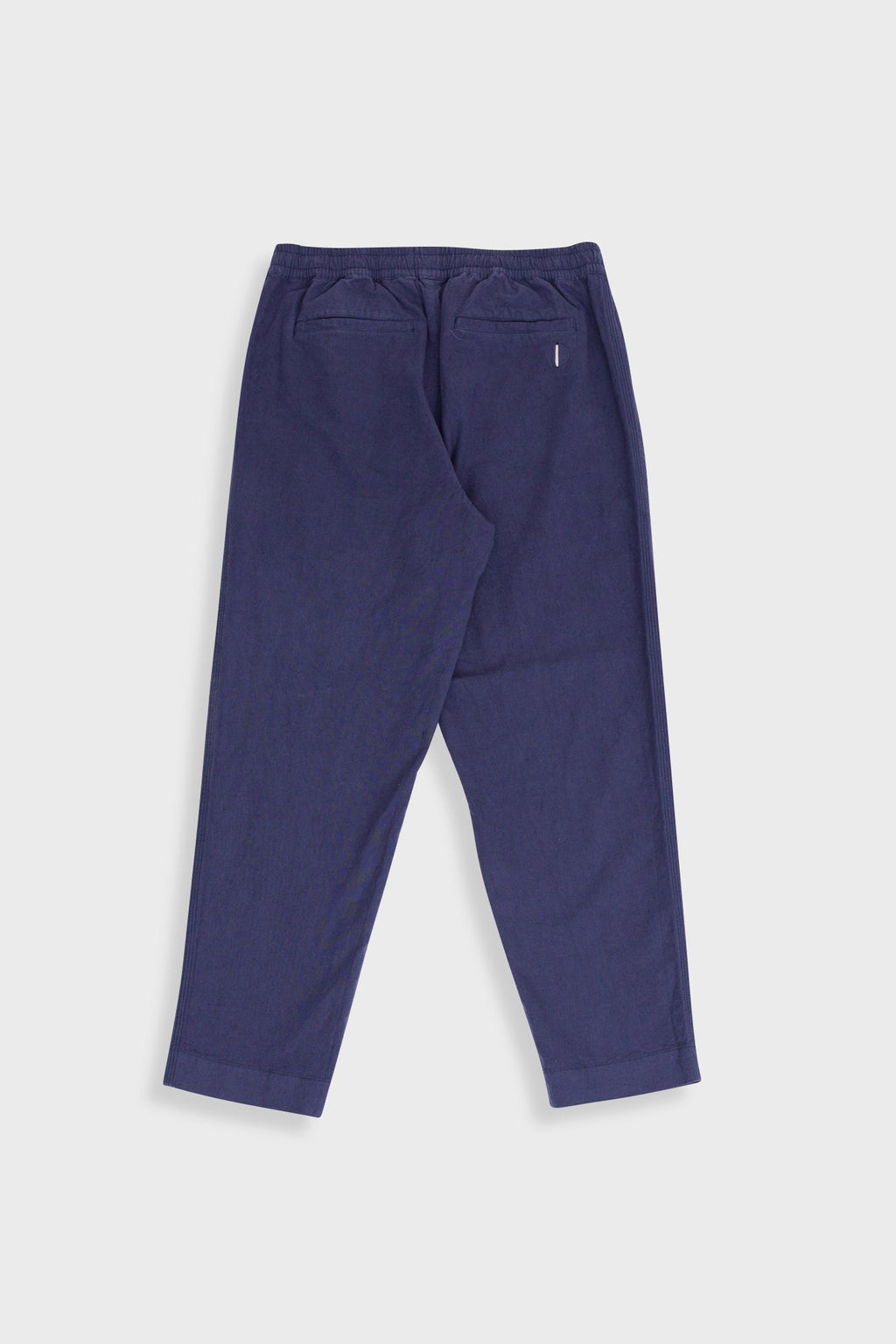 Drawcord Assembly Pant - Soft Navy Cotton Linen