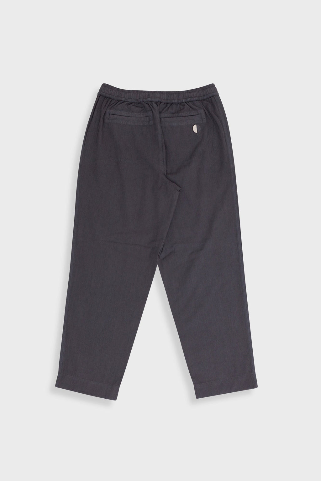 Drawcord Assembly Pant - Soft Black Herringbone