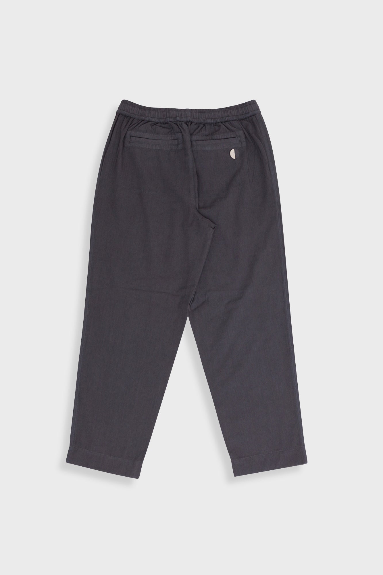 Drawcord Assembly Pant - Soft Black Herringbone