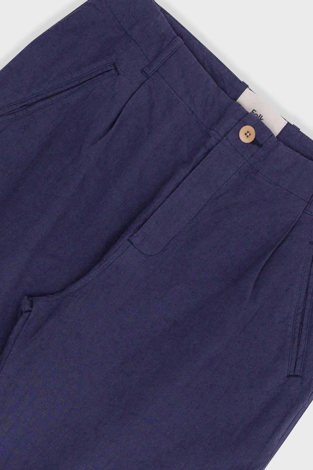 Assembly Pant - Soft Navy Cotton Linen