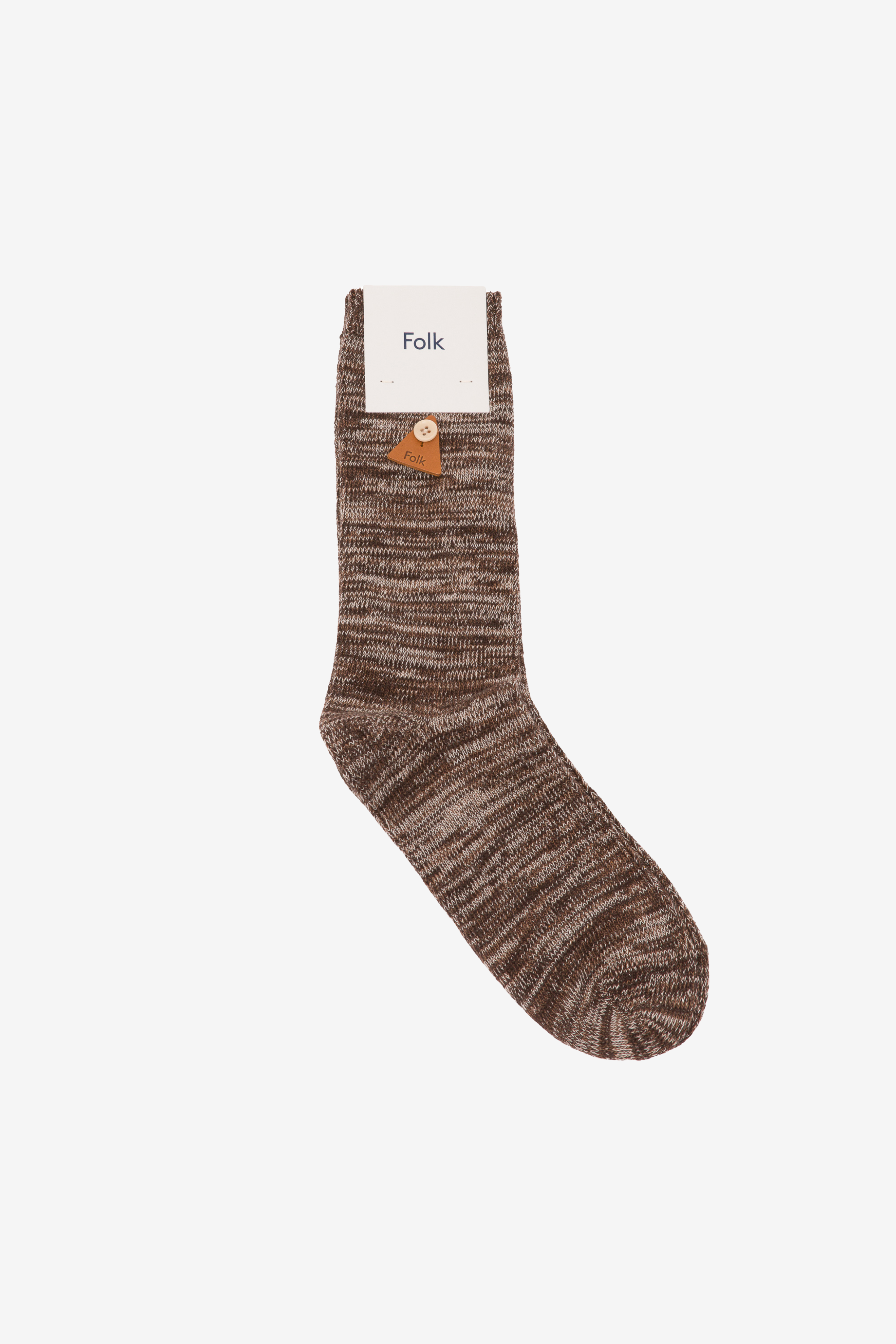 Melange Socks - Light Chocolate Mix