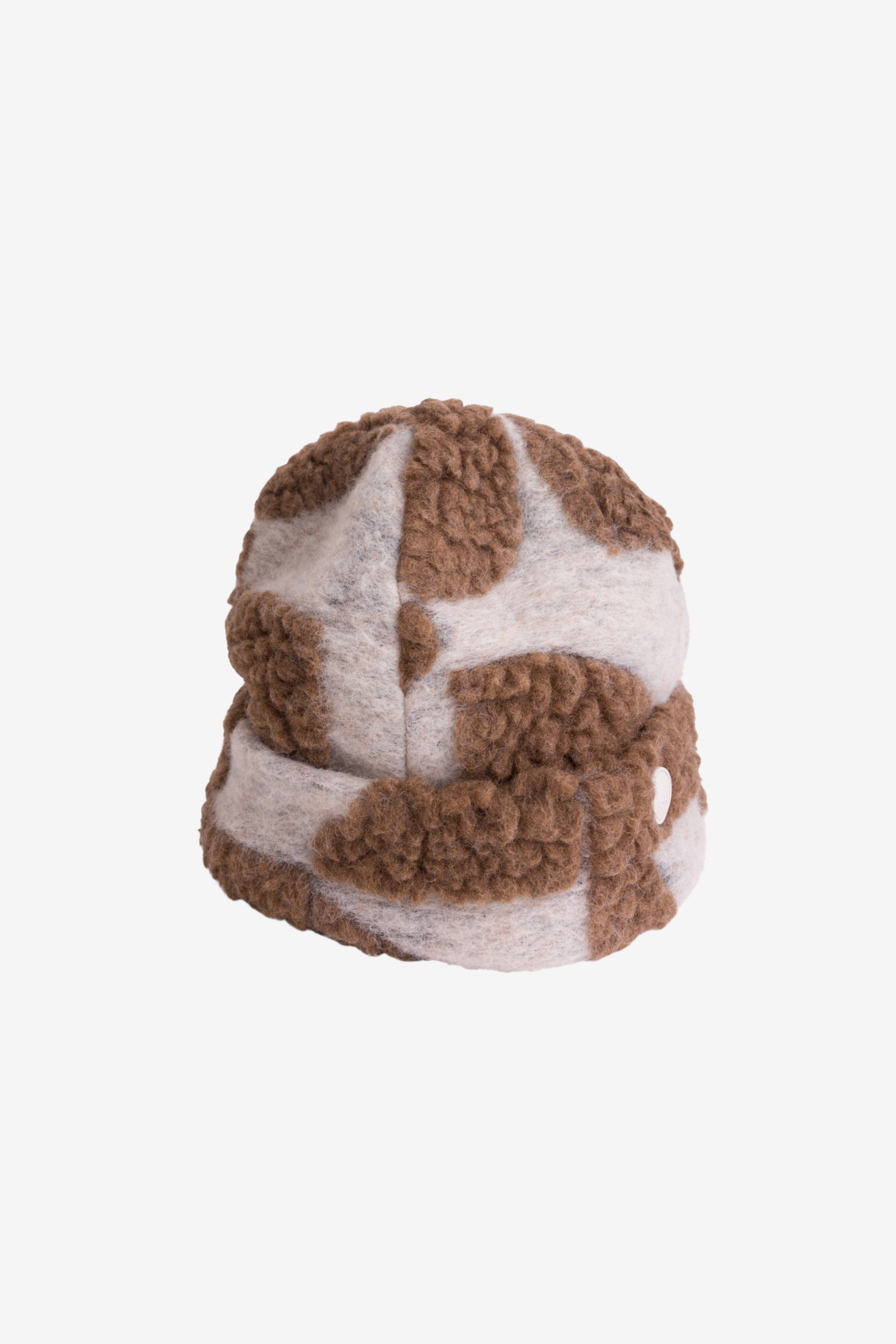 Fleece Beanie - Tile Jacquard