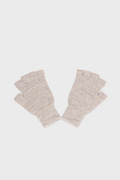 Cuillin Fingerless Gloves - Oat