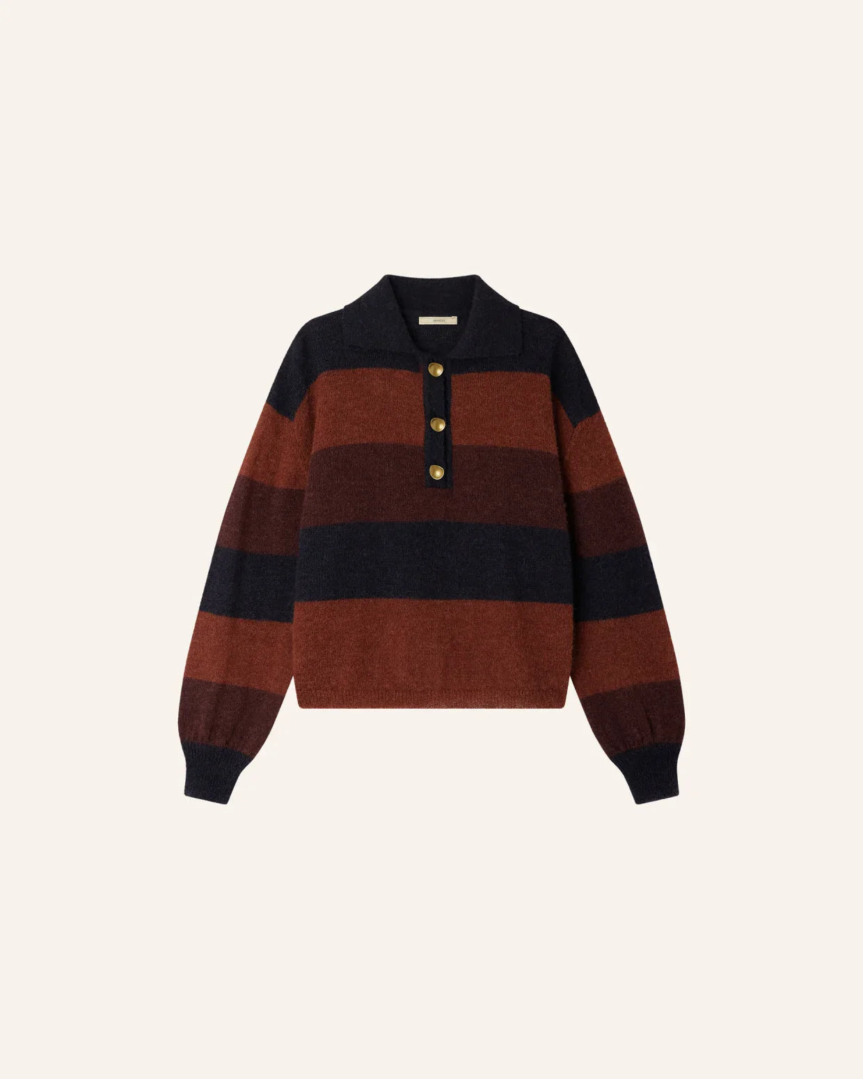 Sessun | Cobby Jumper - Navy Rust