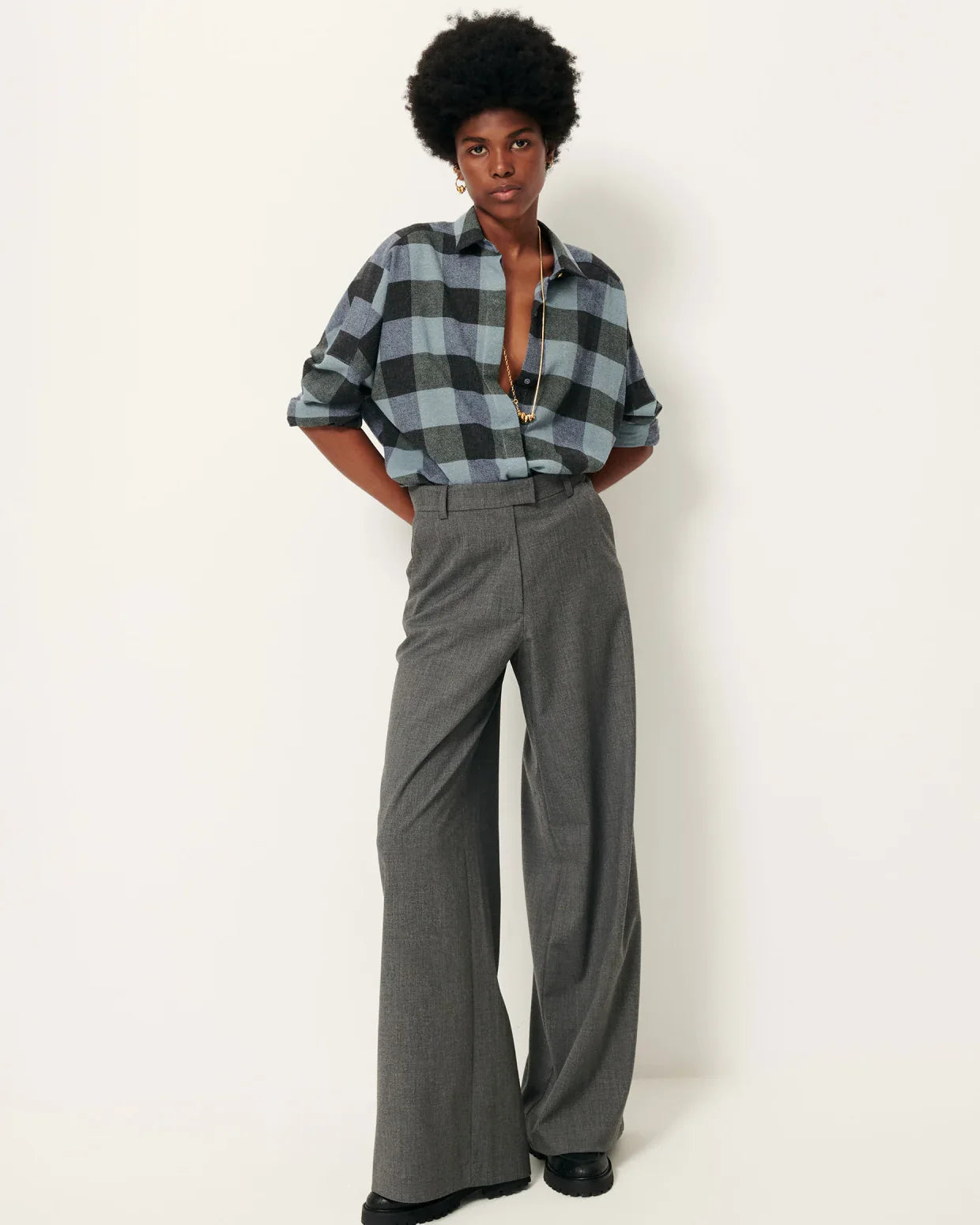 Sessun | Daficino Trouser - Granit