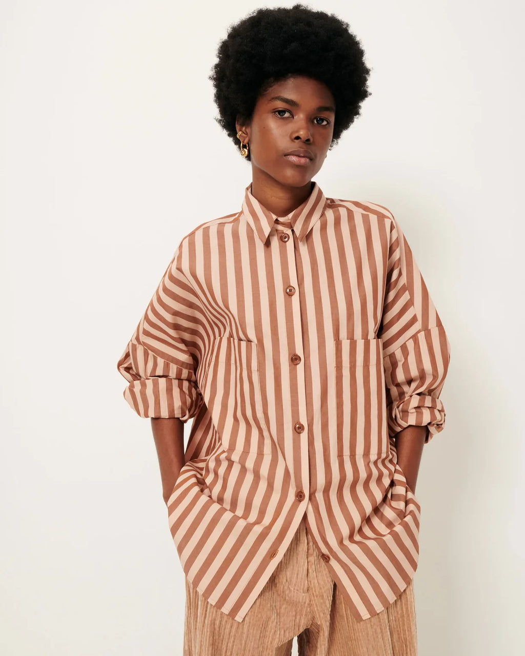 Sessun | Fontania Shirt - Toffee BLush