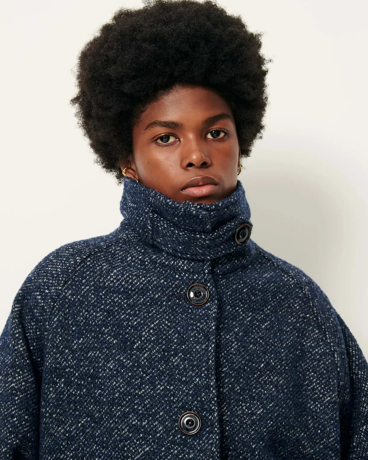 Sessun | Lee Valley Coat - Denim Wool