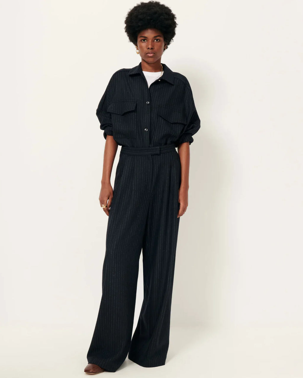 Sessun | Wiltonia Shirt - Navy Sand