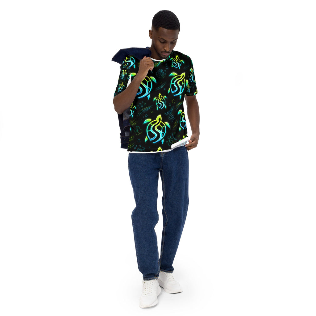 Urban Soul Glow Turtle Graphic Tee