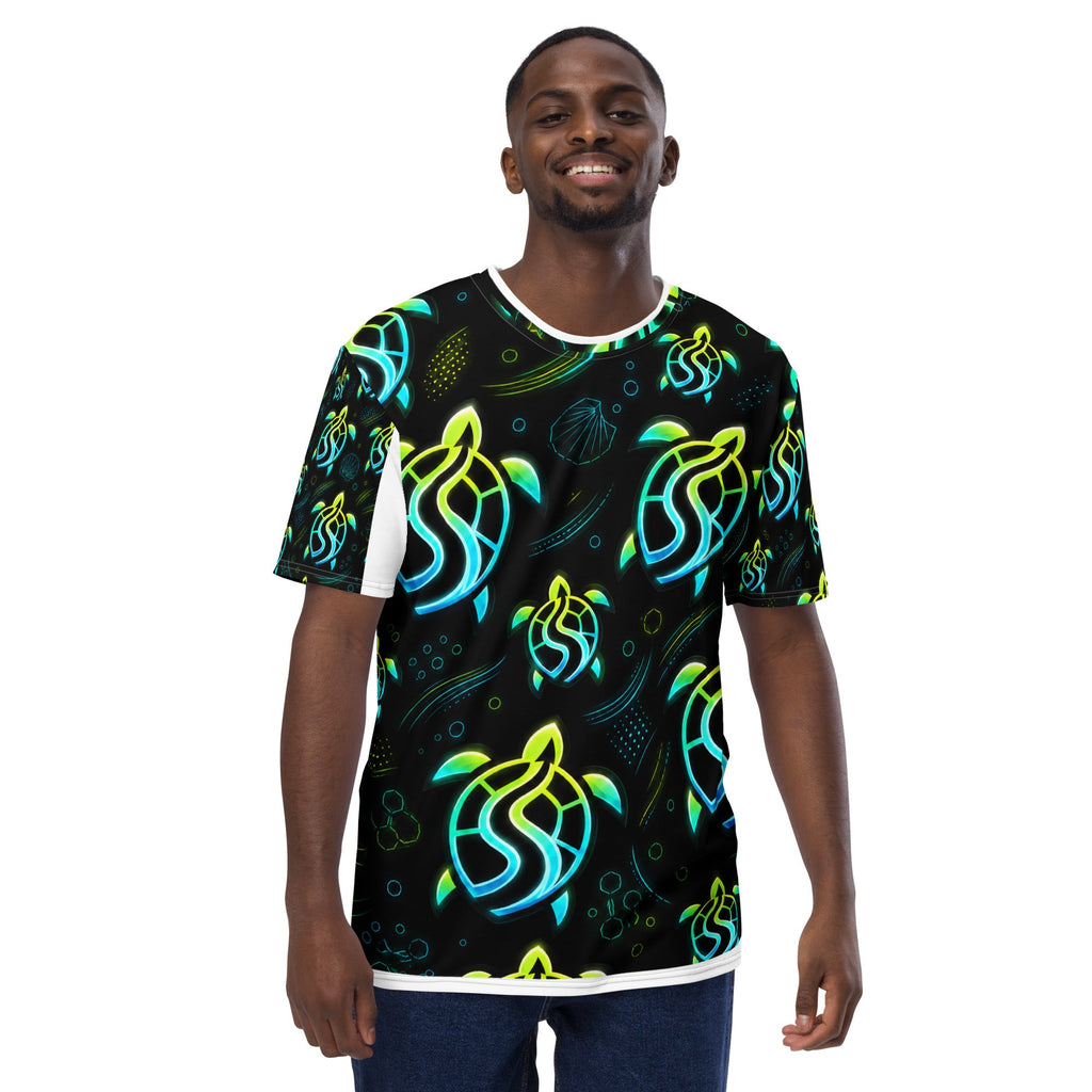 Urban Soul Glow Turtle Graphic Tee