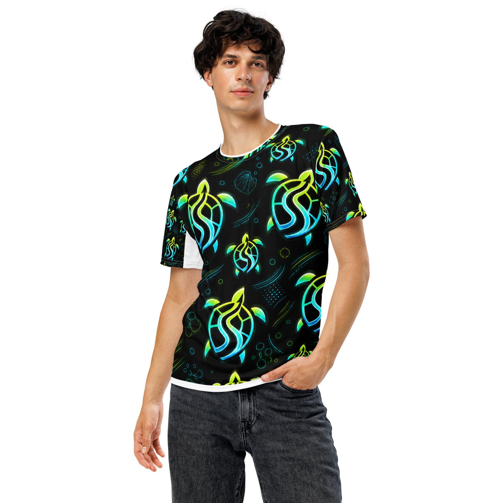 Urban Soul Glow Turtle Graphic Tee