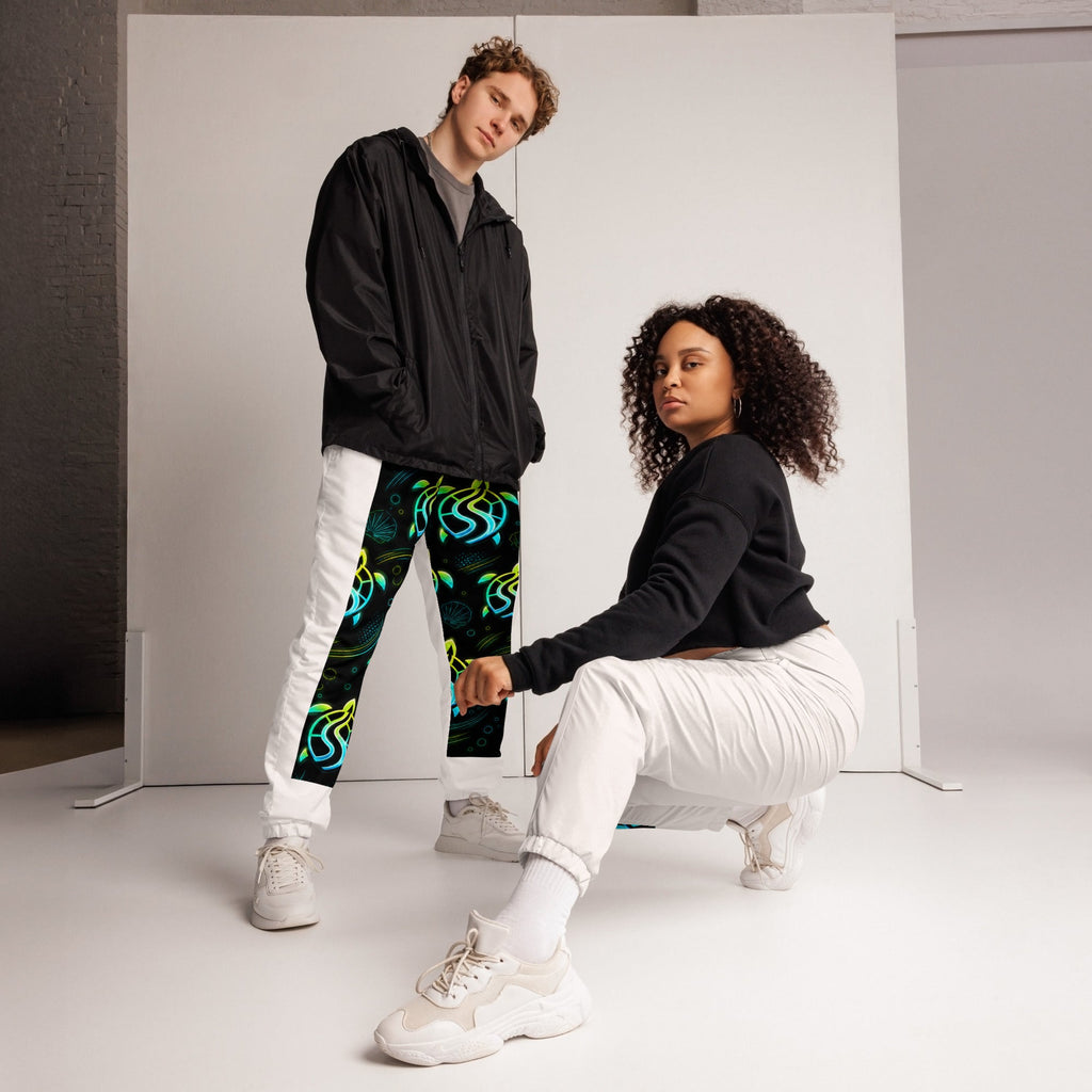 Urban Soul Neon Turtle Track Pants