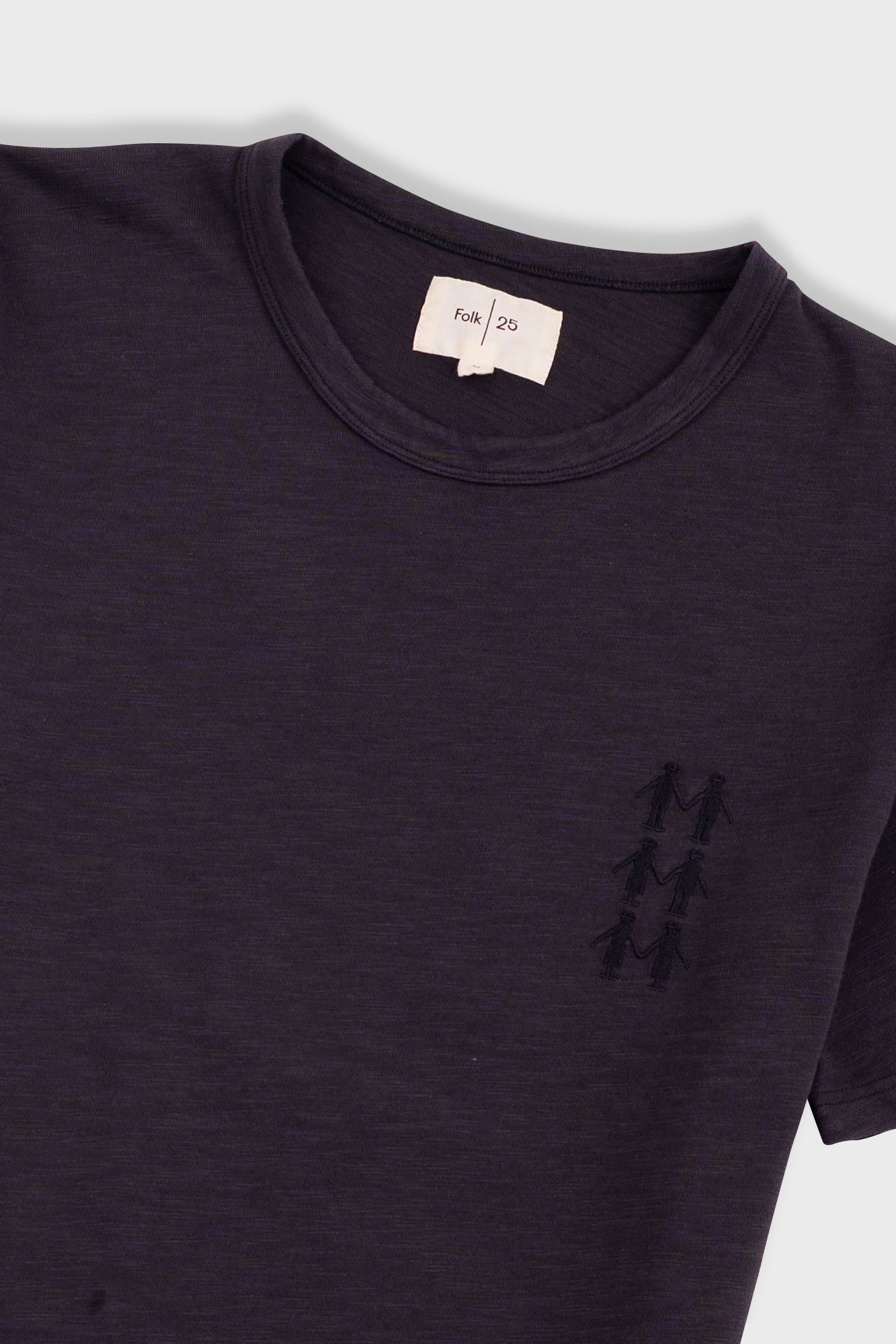 People T-Shirt - Soft Black