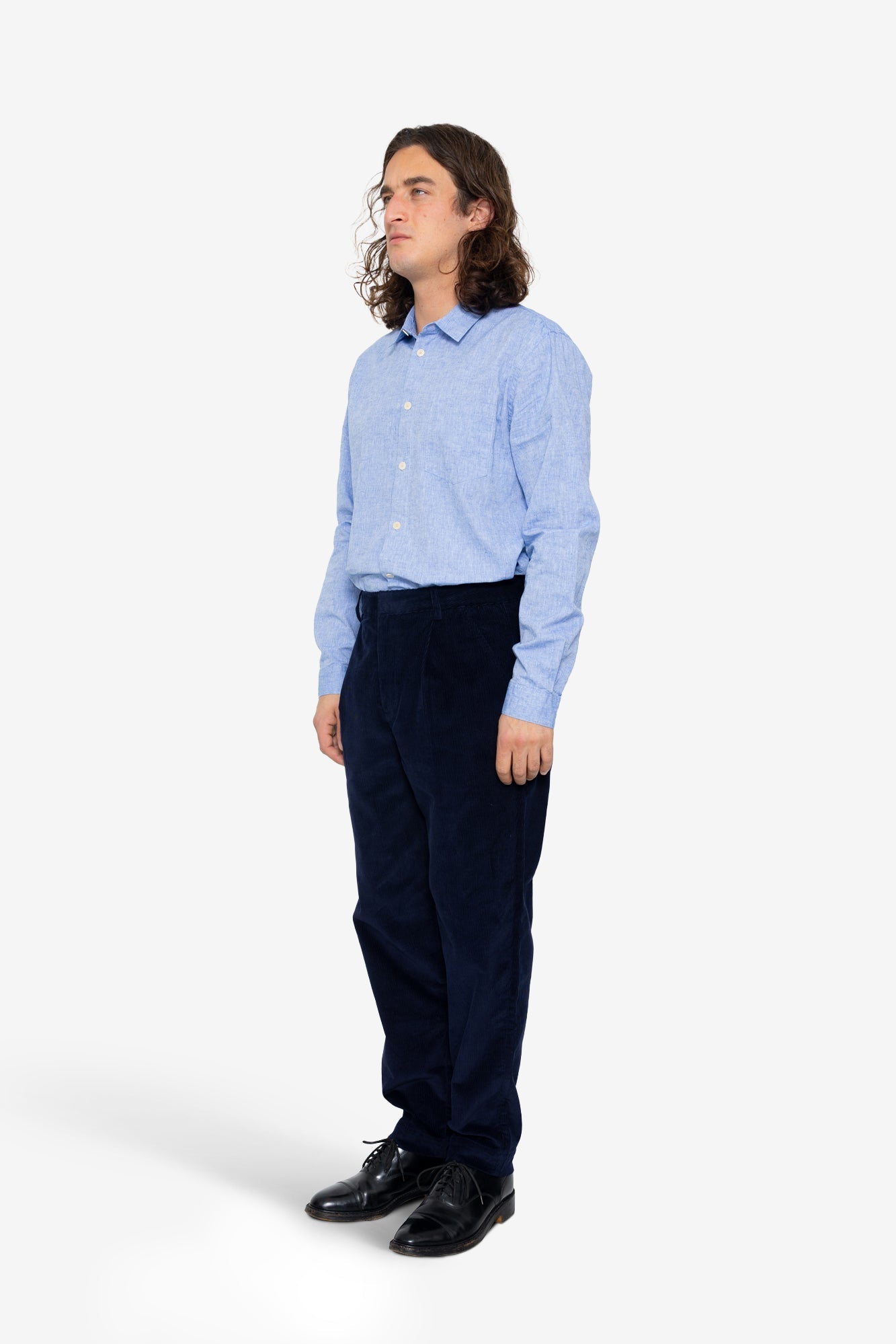 Assembly Suit Trouser - Midnight Navy Cord
