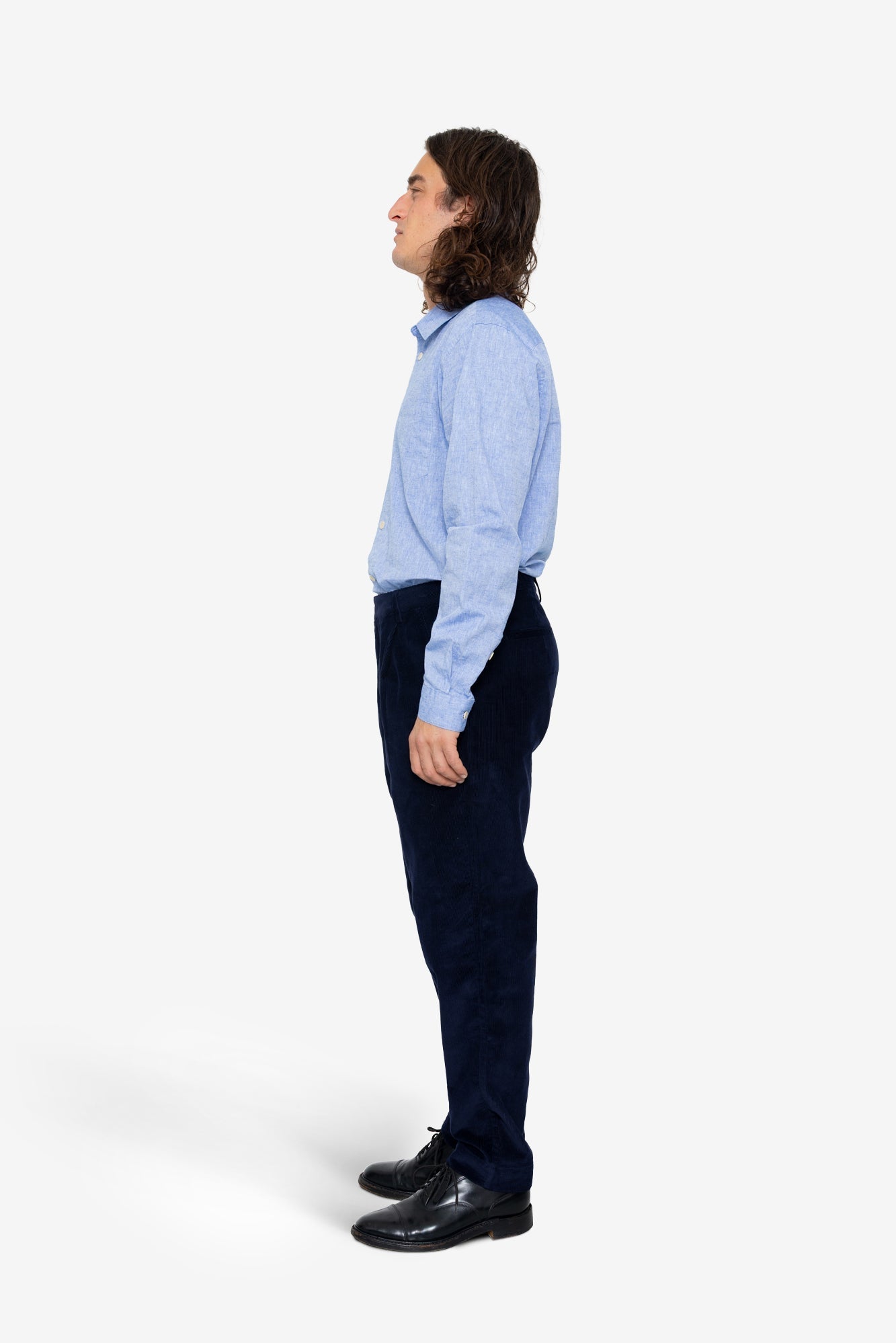 Assembly Suit Trouser - Midnight Navy Cord