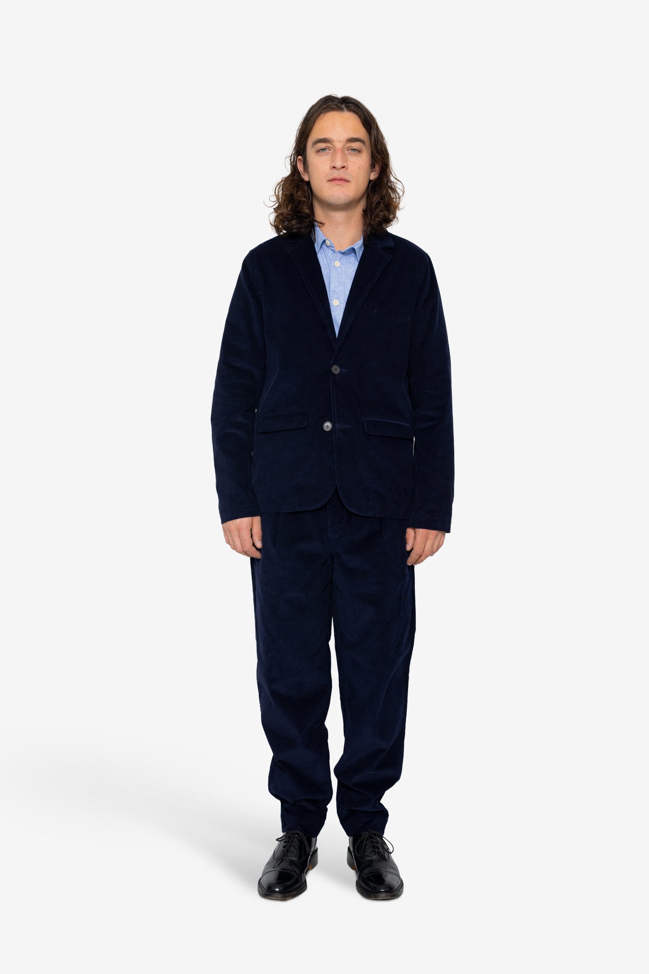 Assembly Blazer - Midnight Navy Cord