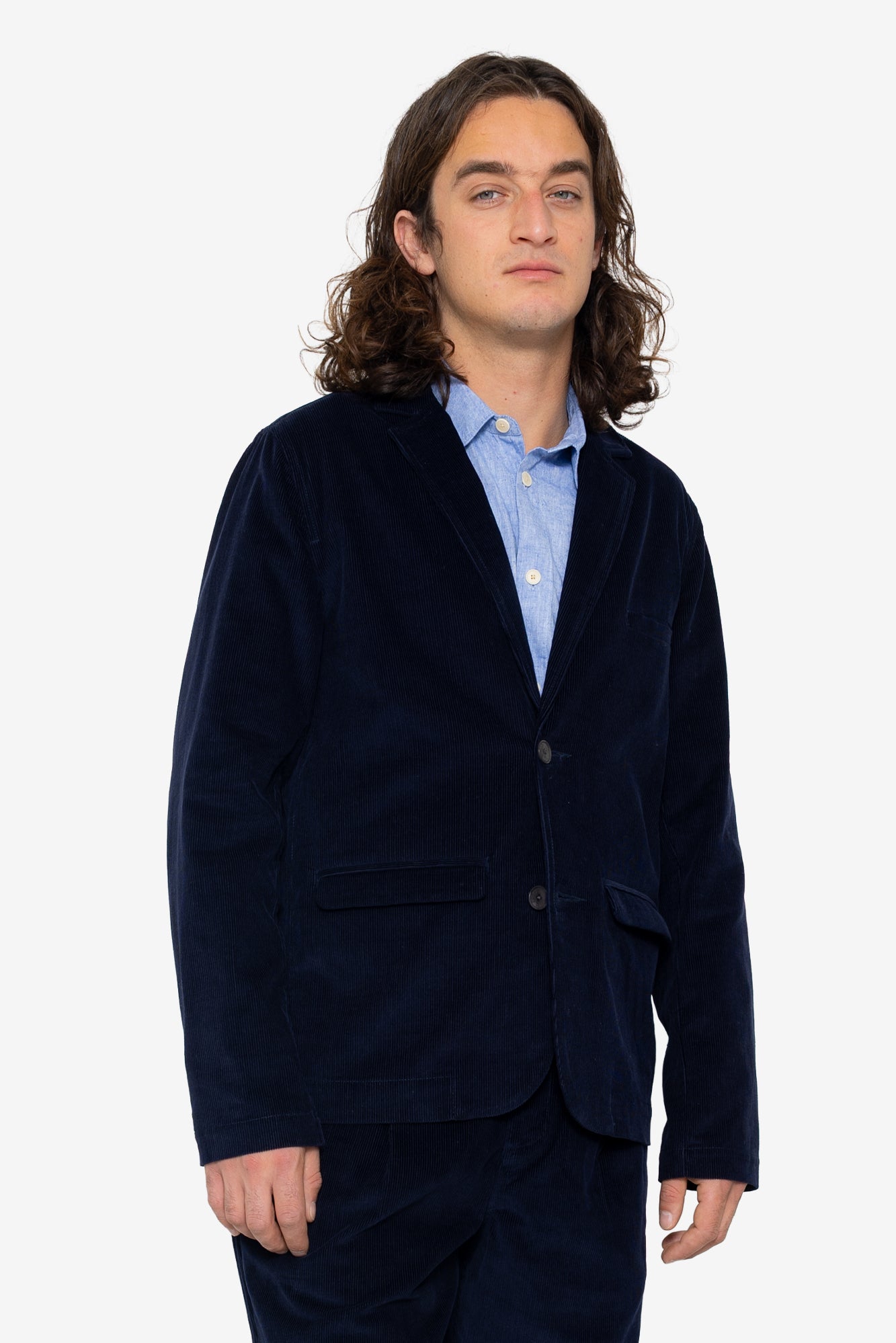 Assembly Blazer - Midnight Navy Cord