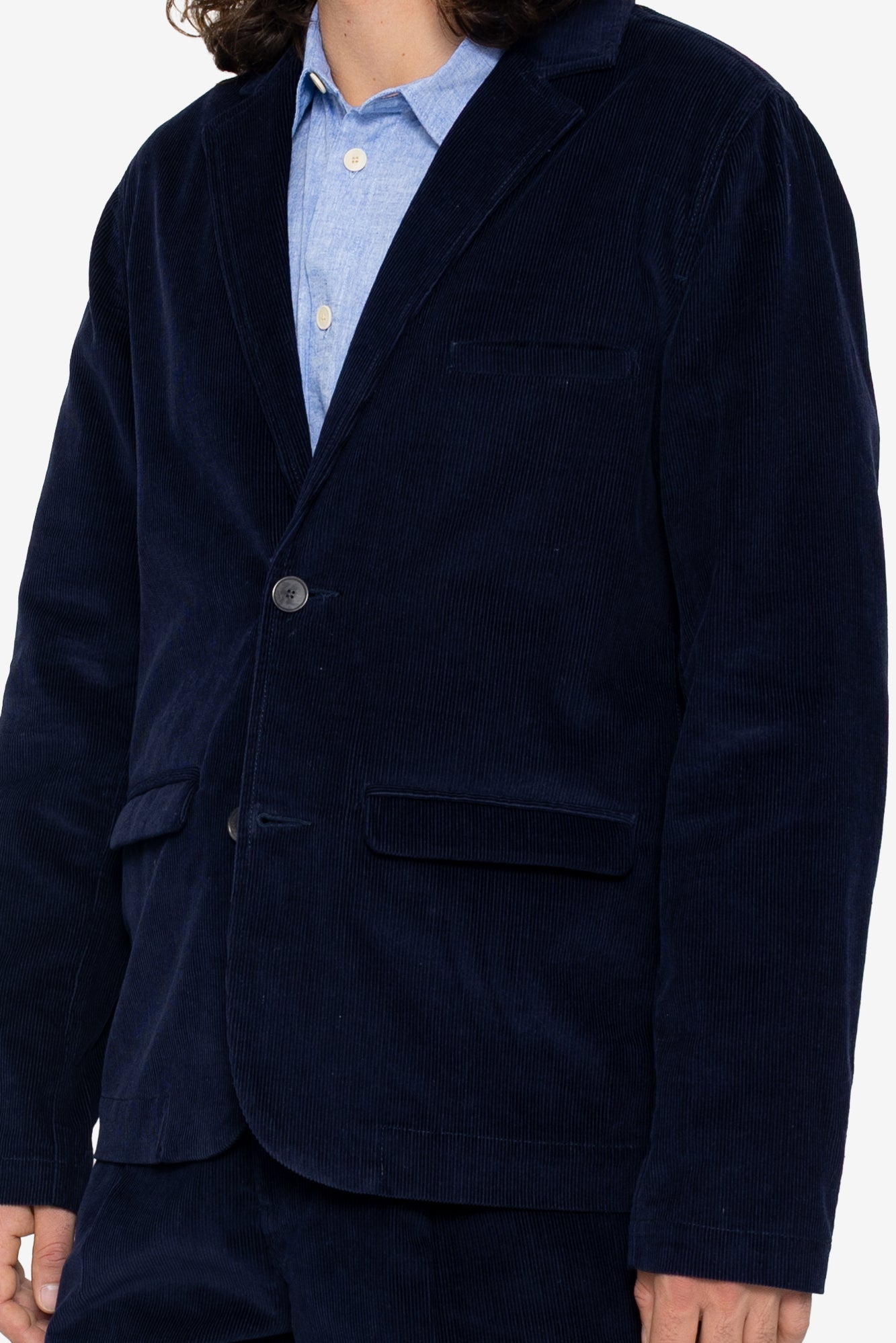Assembly Blazer - Midnight Navy Cord