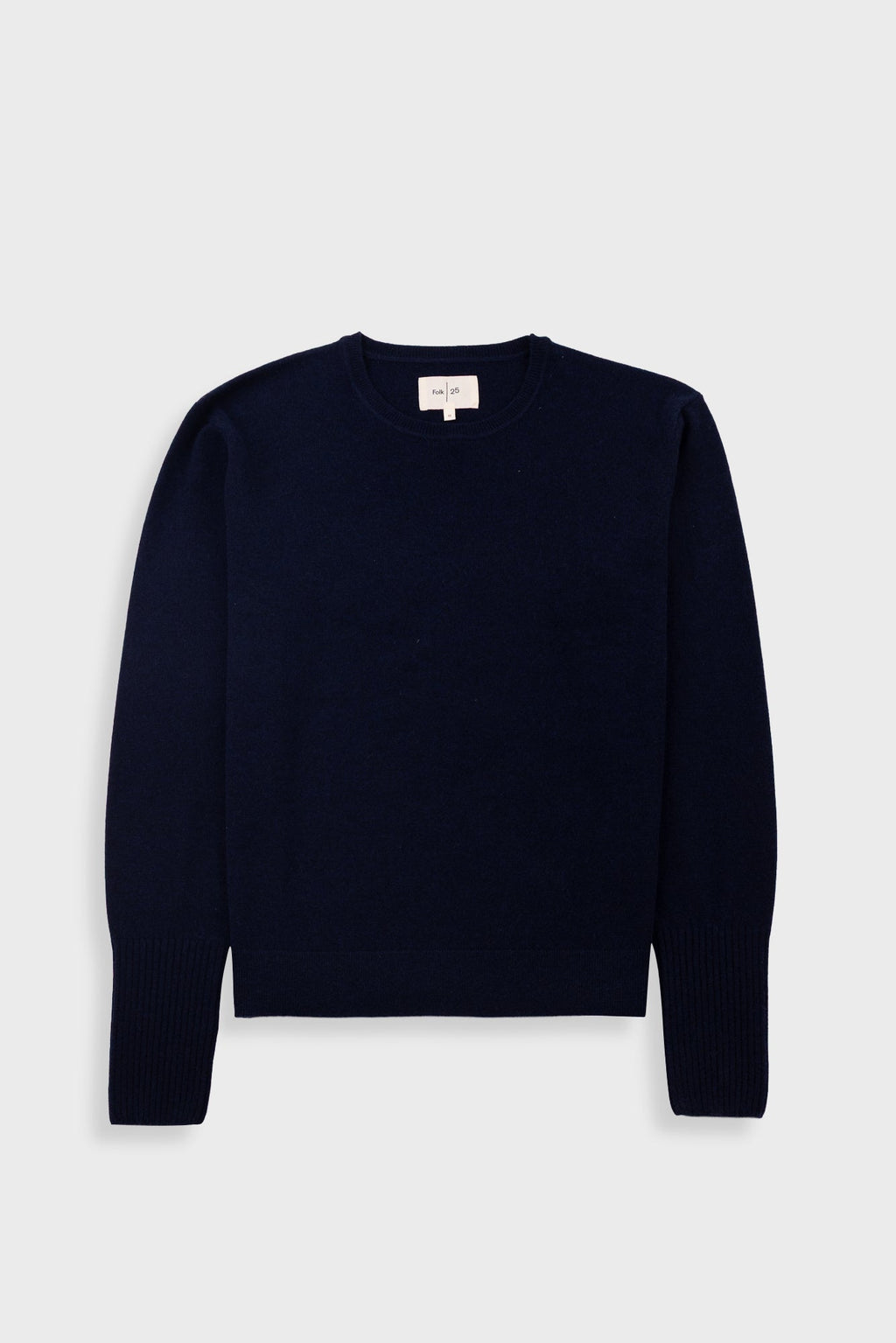 Rib Knit Top - Navy