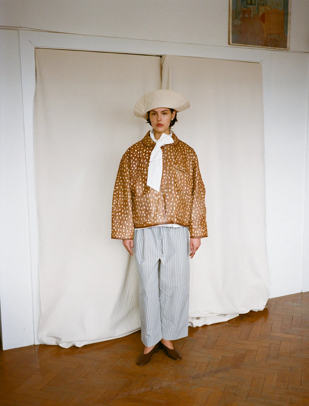 Cawley | Deer Print Flying Jacket