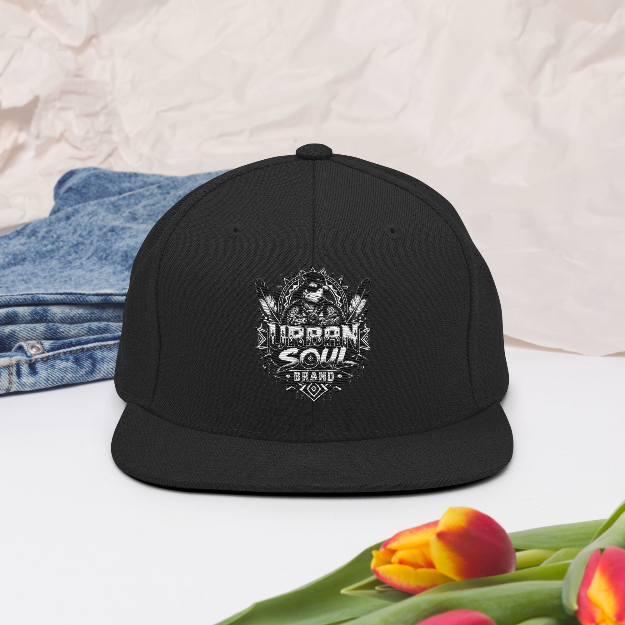Urban Soul Logo Snapback Hat Urban Soul Logo Snapback Hat