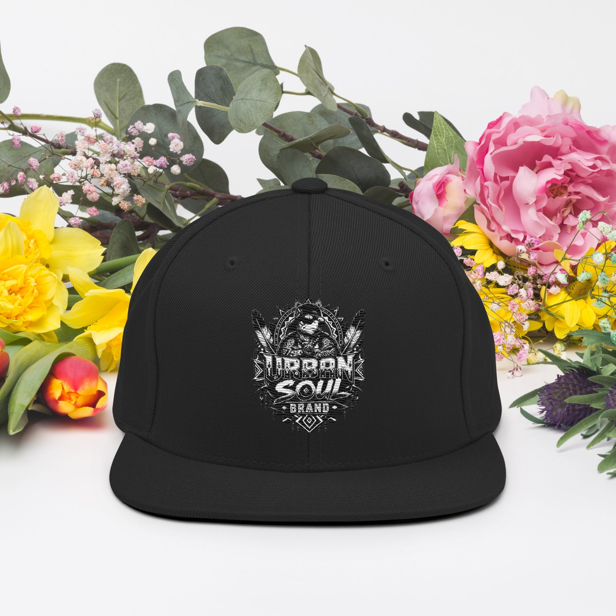 Urban Soul Logo Snapback Hat Urban Soul Logo Snapback Hat