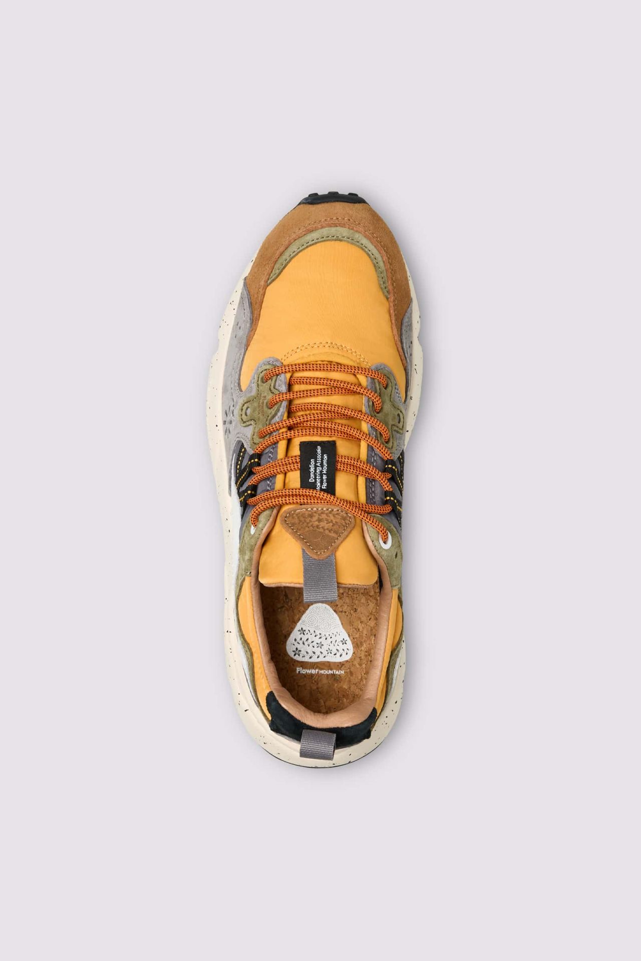 Flower Mountain | Yamano 3 Man - Warm Brown / Mustard