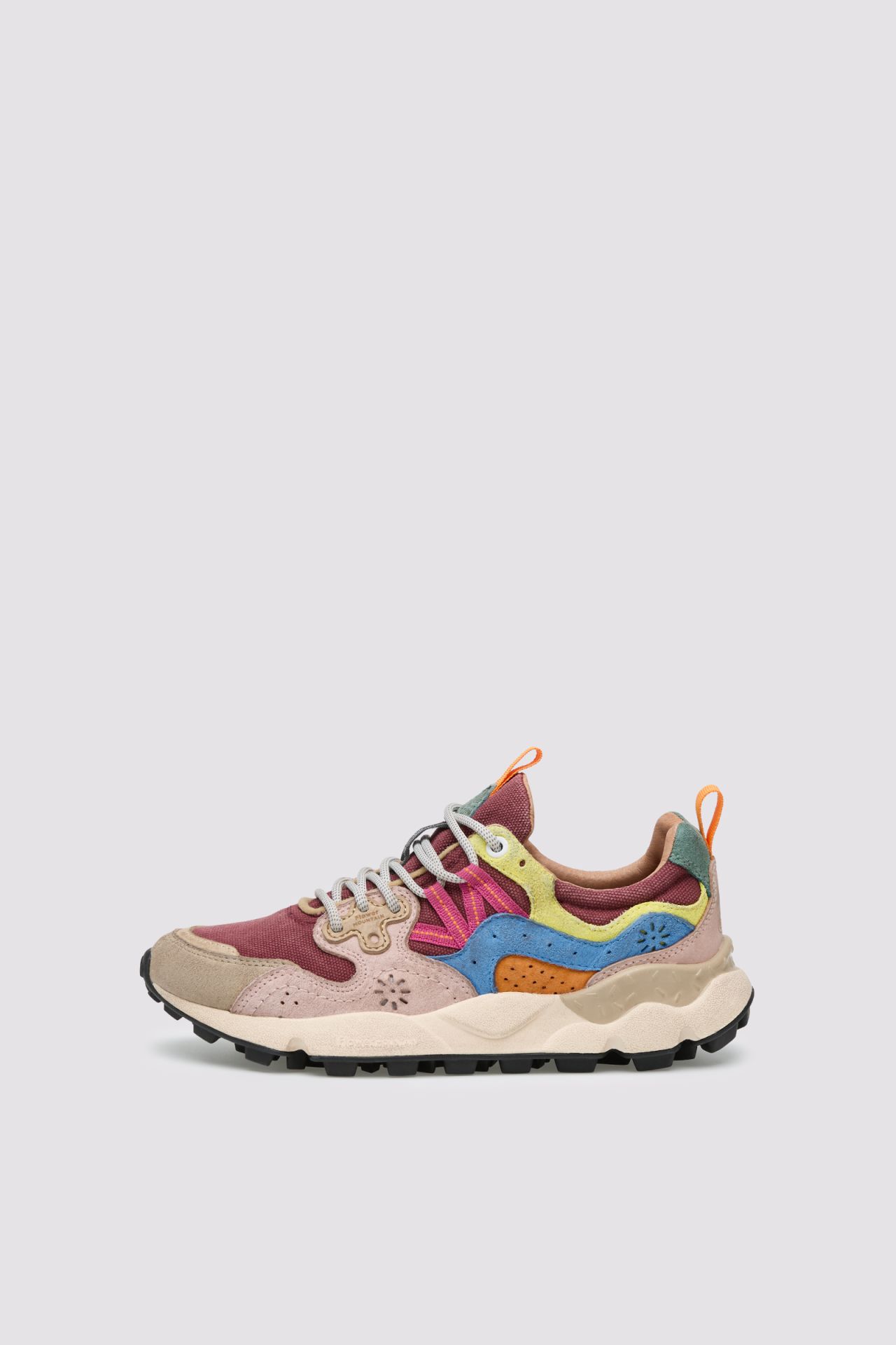 Flower Mountain | Yamano 3 Woman - Light Taupe / Brown / Azure