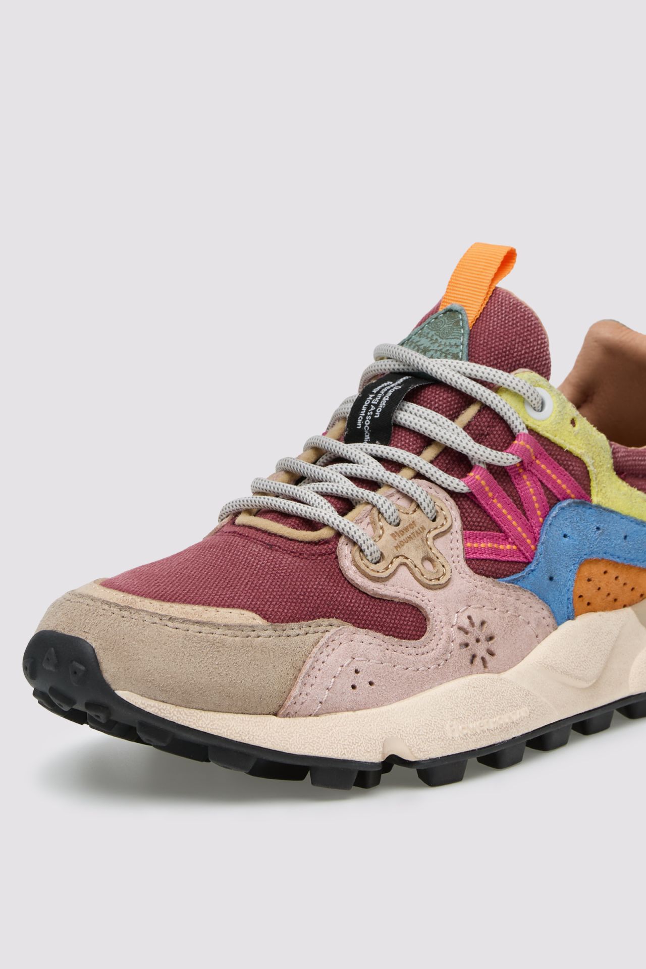 Flower Mountain | Yamano 3 Woman - Light Taupe / Brown / Azure