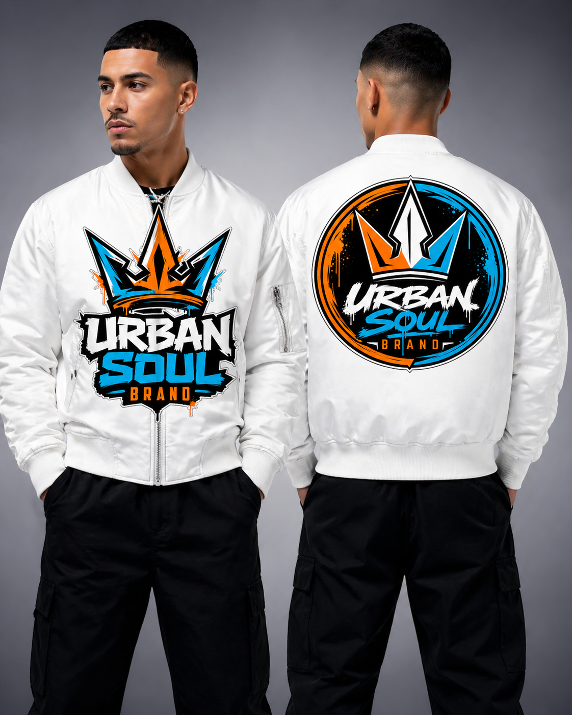 Urban Soul Signature Bomber Jacket