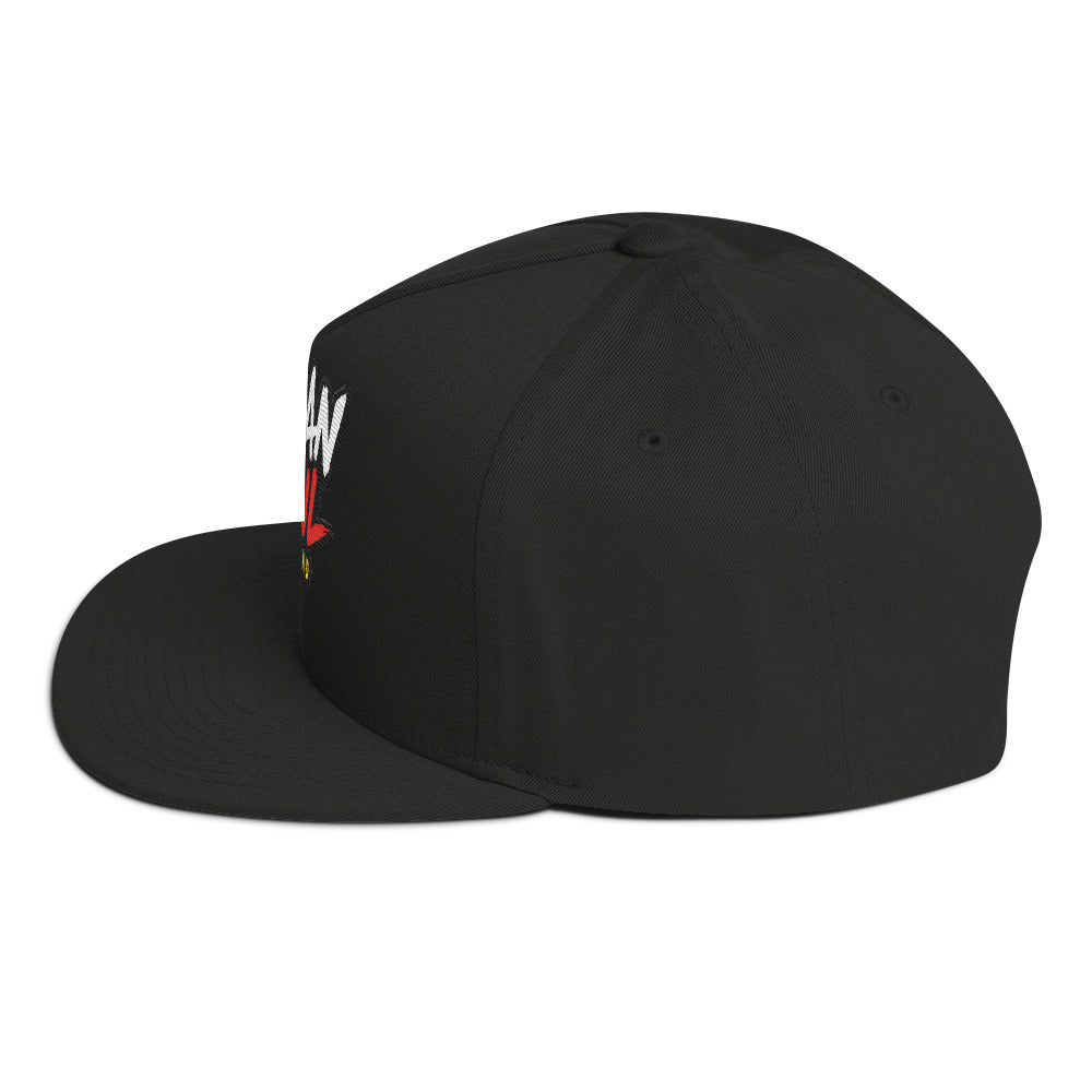 Urban Soul Brand Flat Bill Snapback Cap