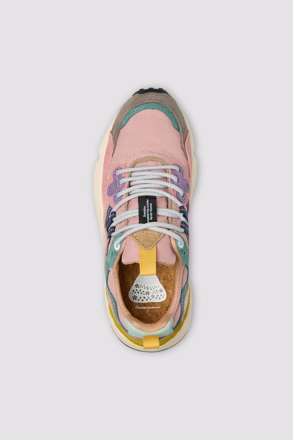 Flower Mountain | Yamano 3 Woman - Grey / Cipria / Light Pink