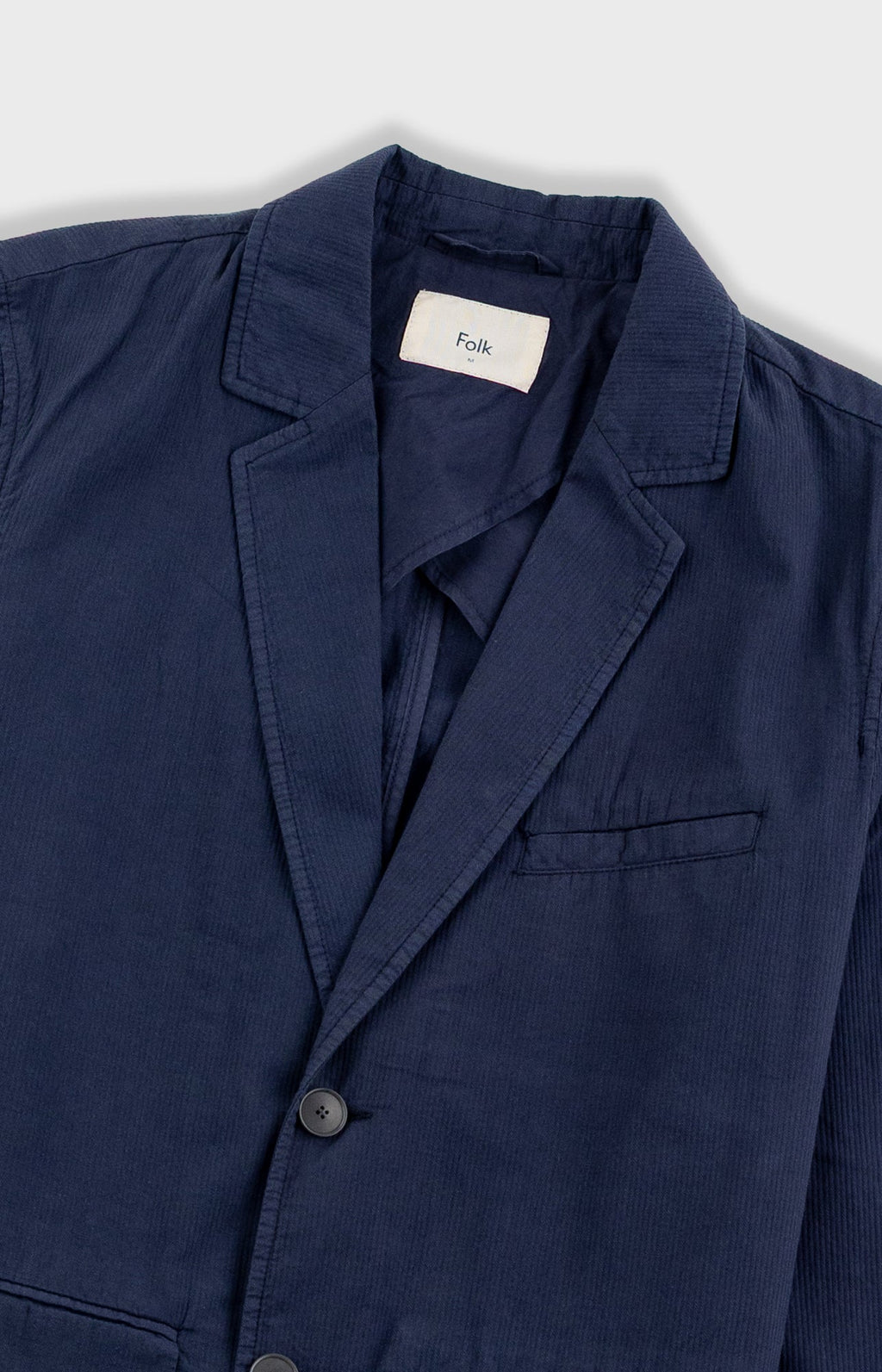 Assembly Blazer - Soft Navy Mini Stripe