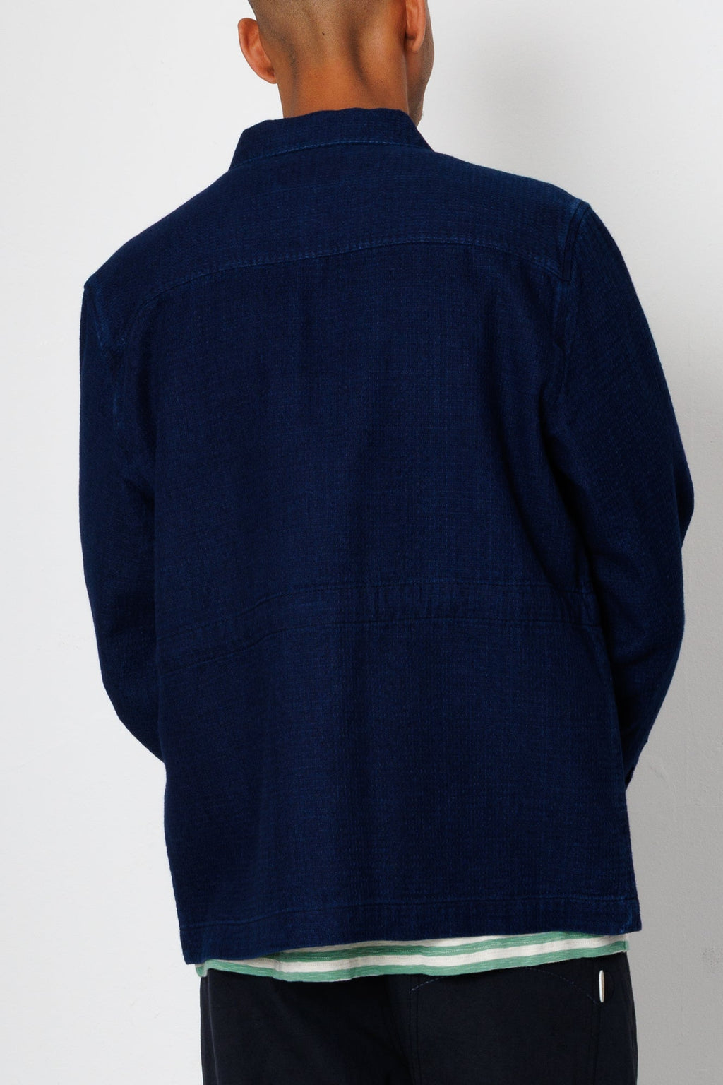 Assembly Jacket - Indigo Basketweave