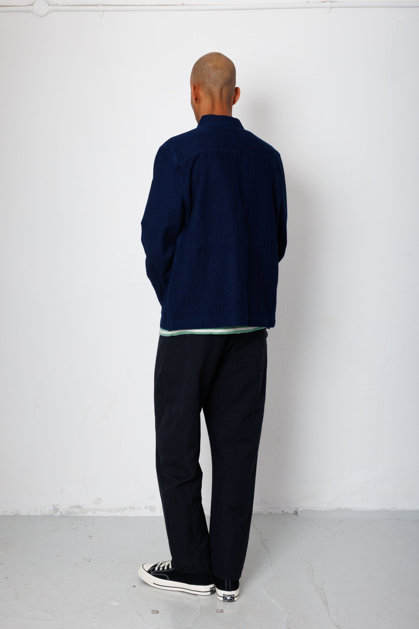 Assembly Jacket - Indigo Basketweave