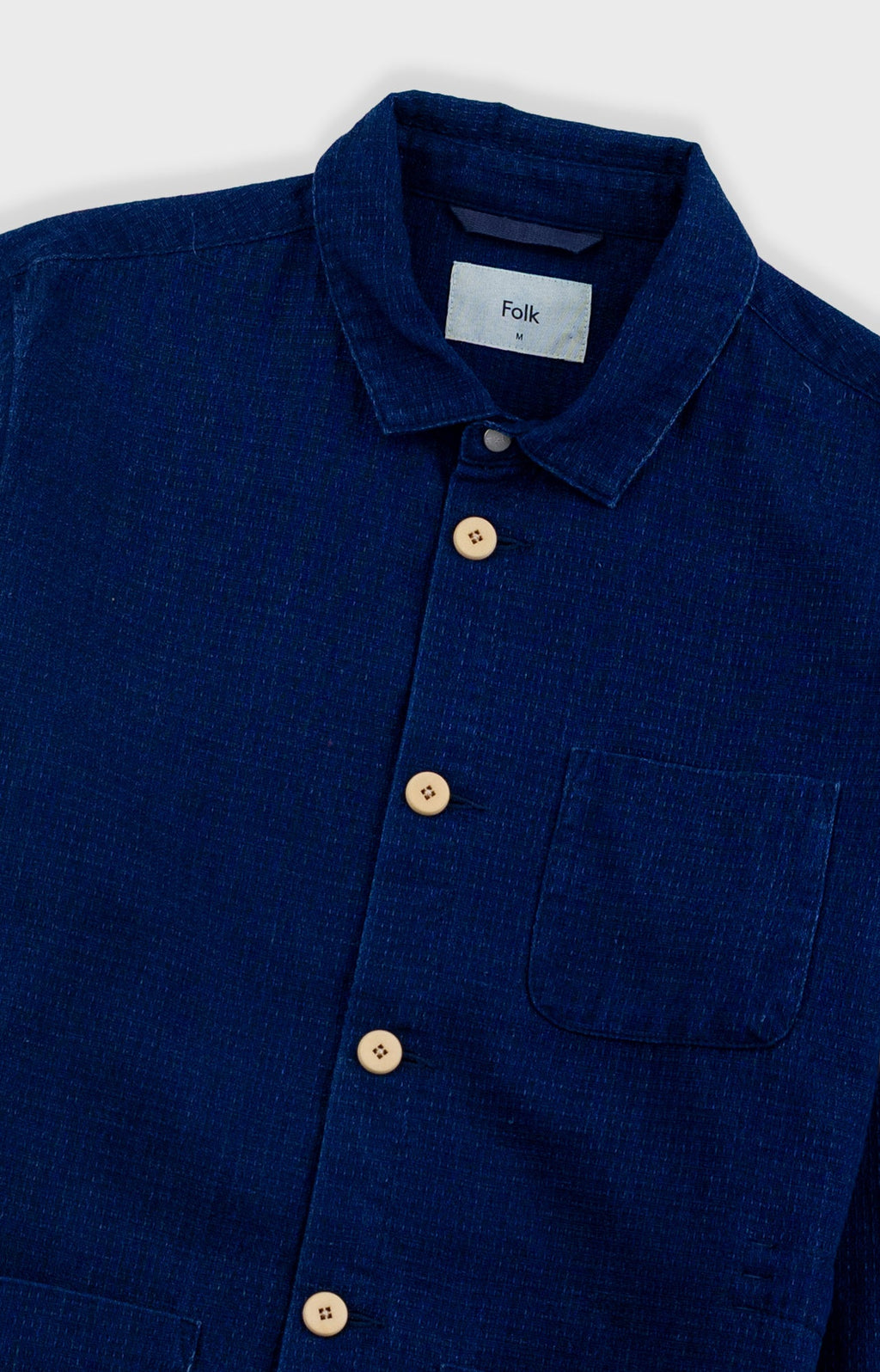Assembly Jacket - Indigo Basketweave