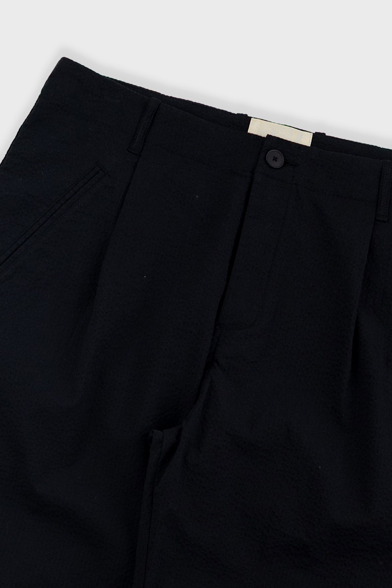 Assembly Pant - Black Seersucker