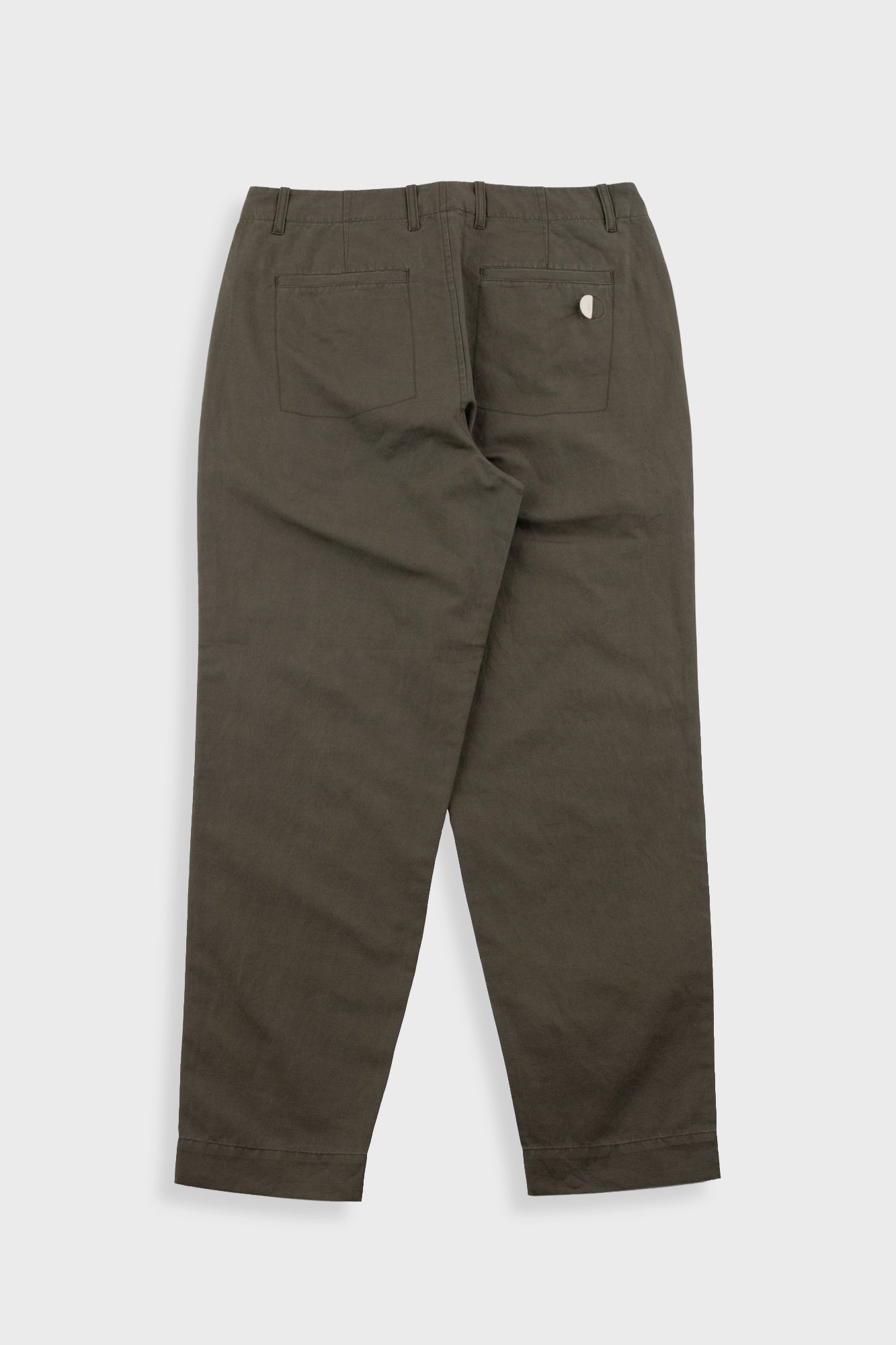 Assembly Pant - Dark Olive Slub Linen