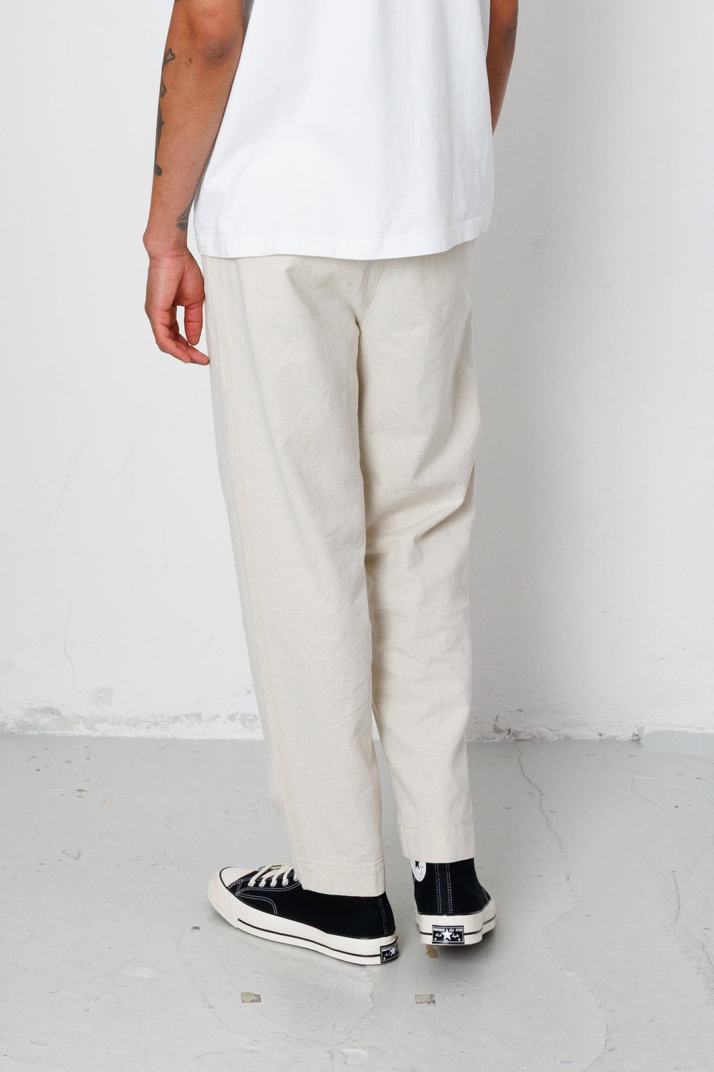 Assembly Pant - Natural Linen Cotton Canvas
