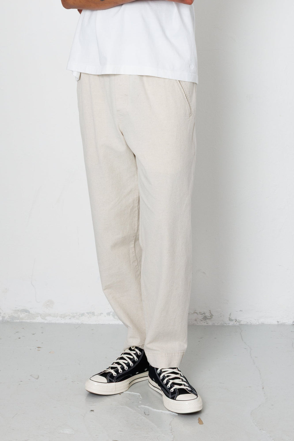 Assembly Pant - Natural Linen Cotton Canvas