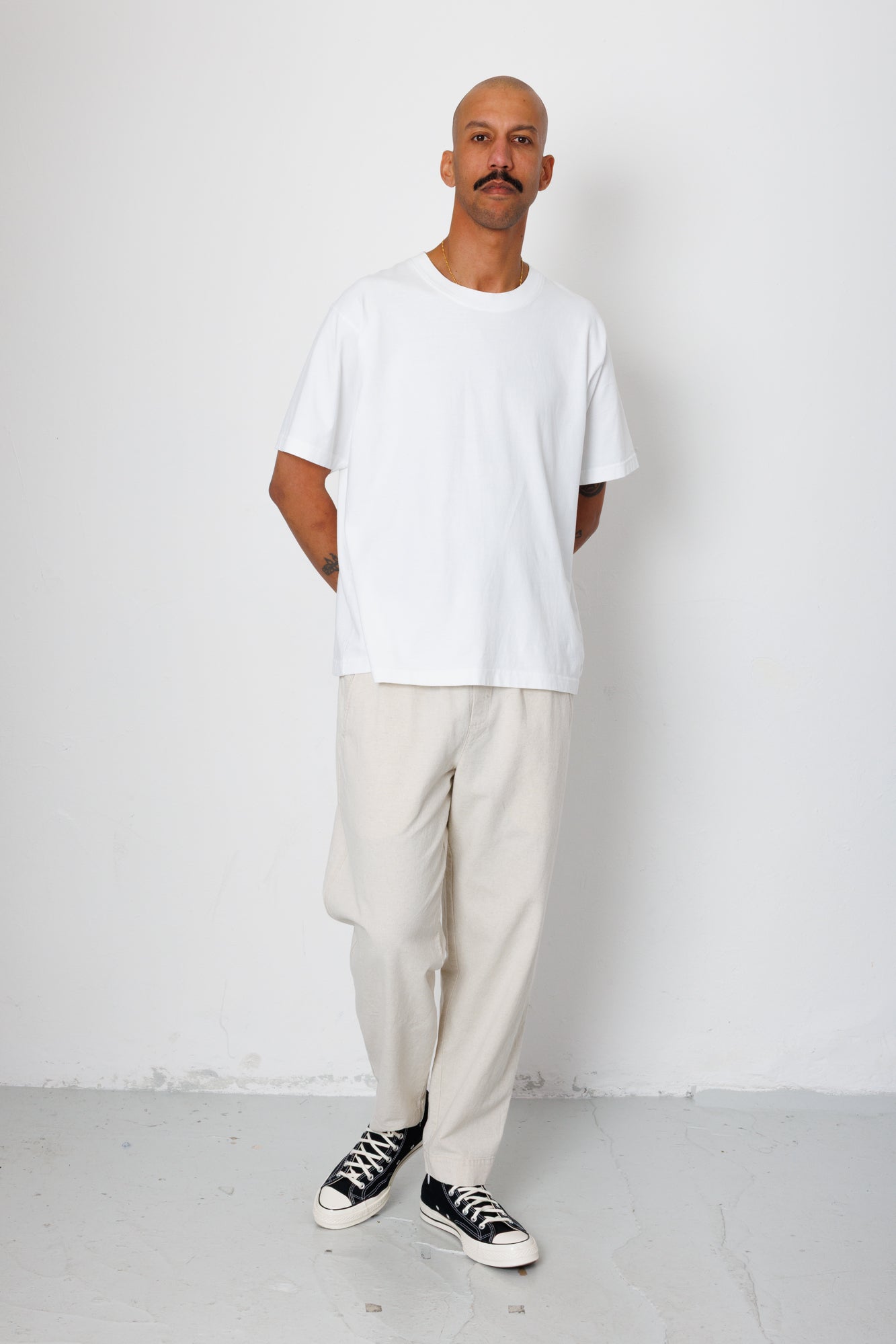 Assembly Pant - Natural Linen Cotton Canvas