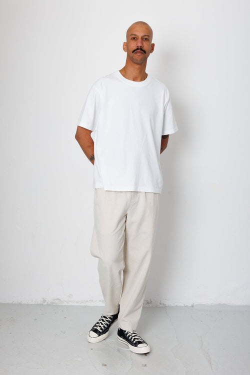 Assembly Pant - Natural Linen Cotton Canvas