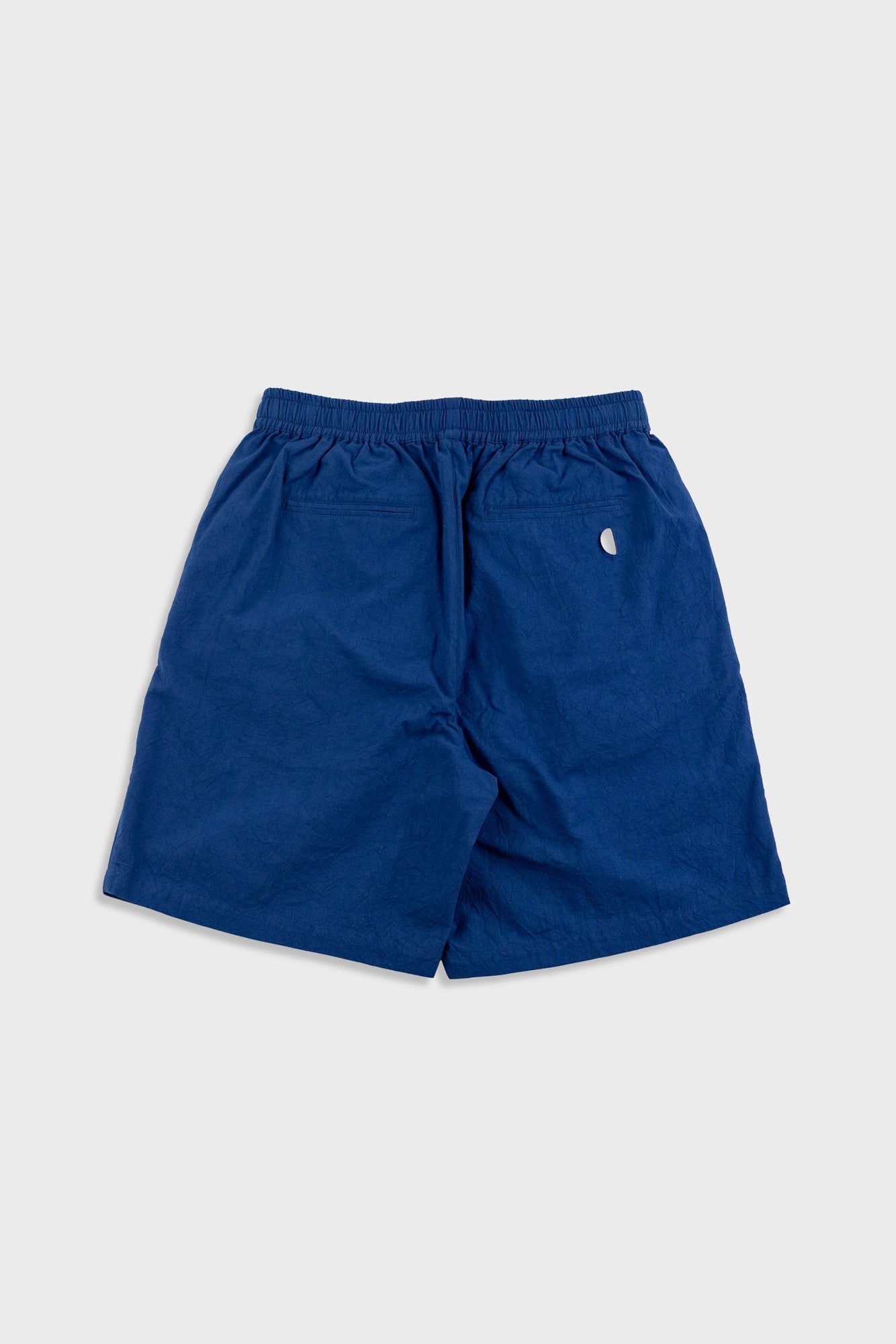 Relaxed Assembly Short - Blue Crinkle