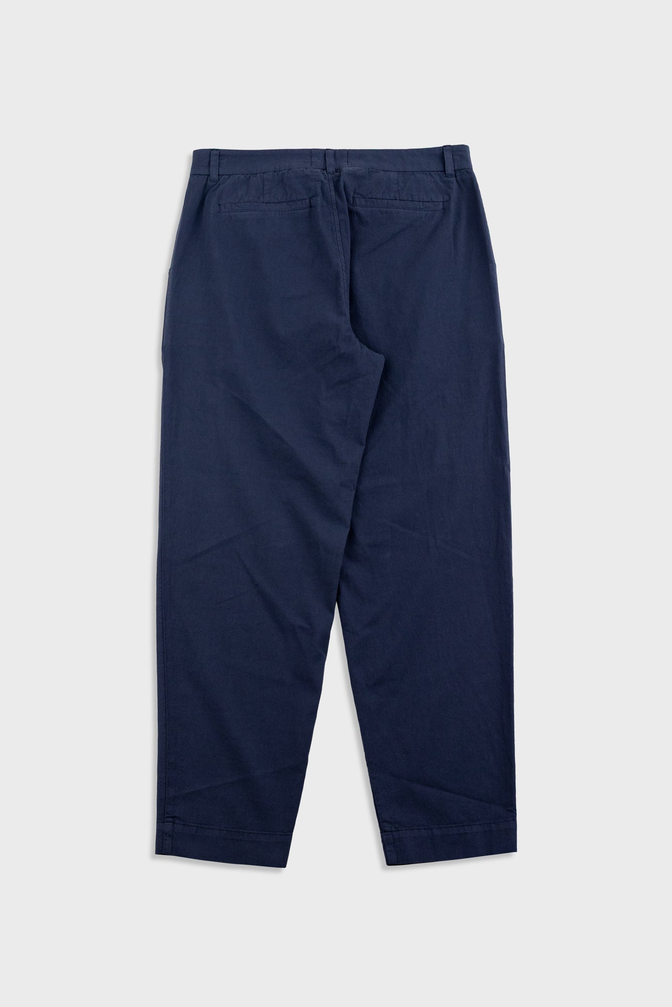 Assembly Suit Trouser - Soft Navy Mini Stripe