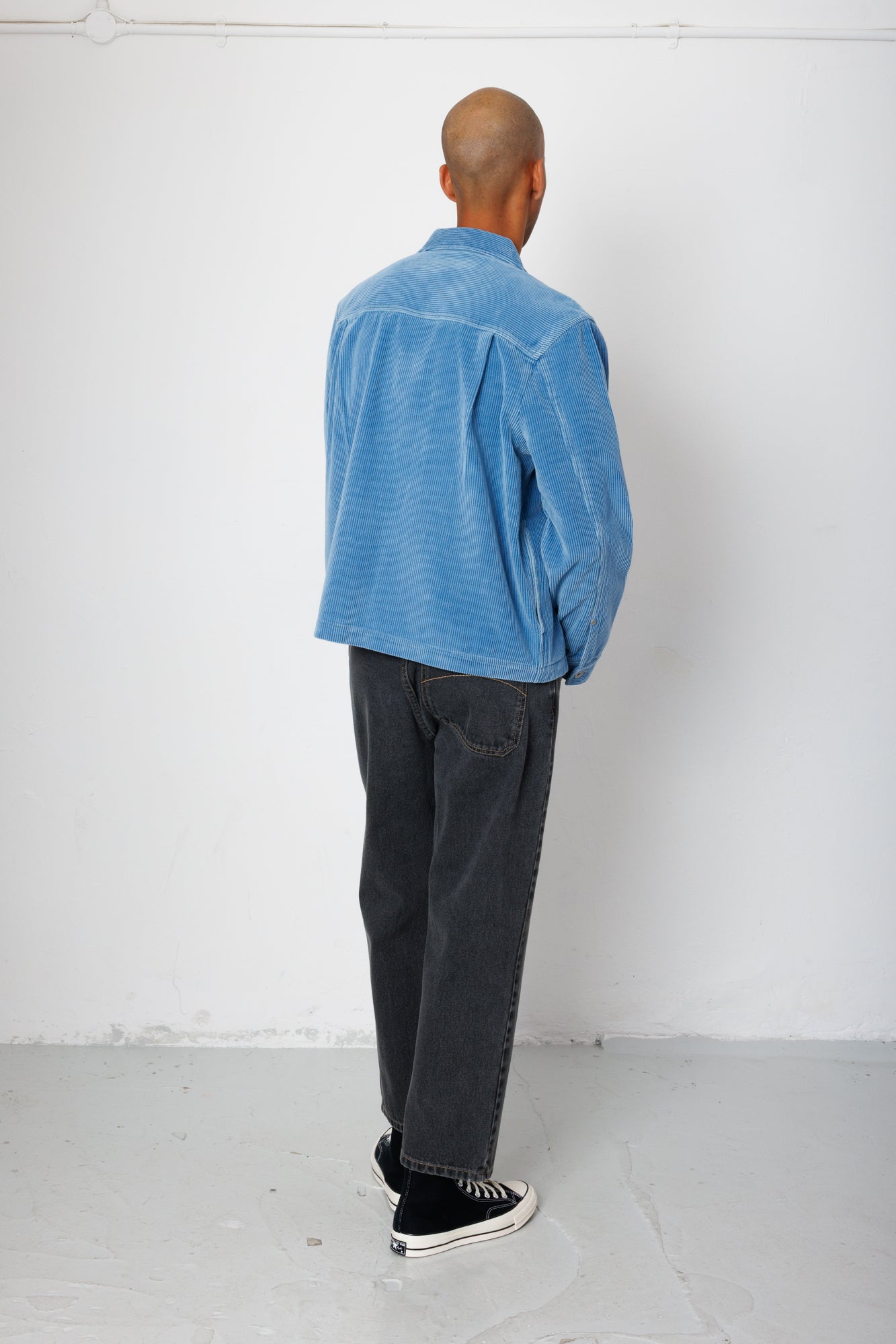 Barrel Leg Jean - Graphite Denim