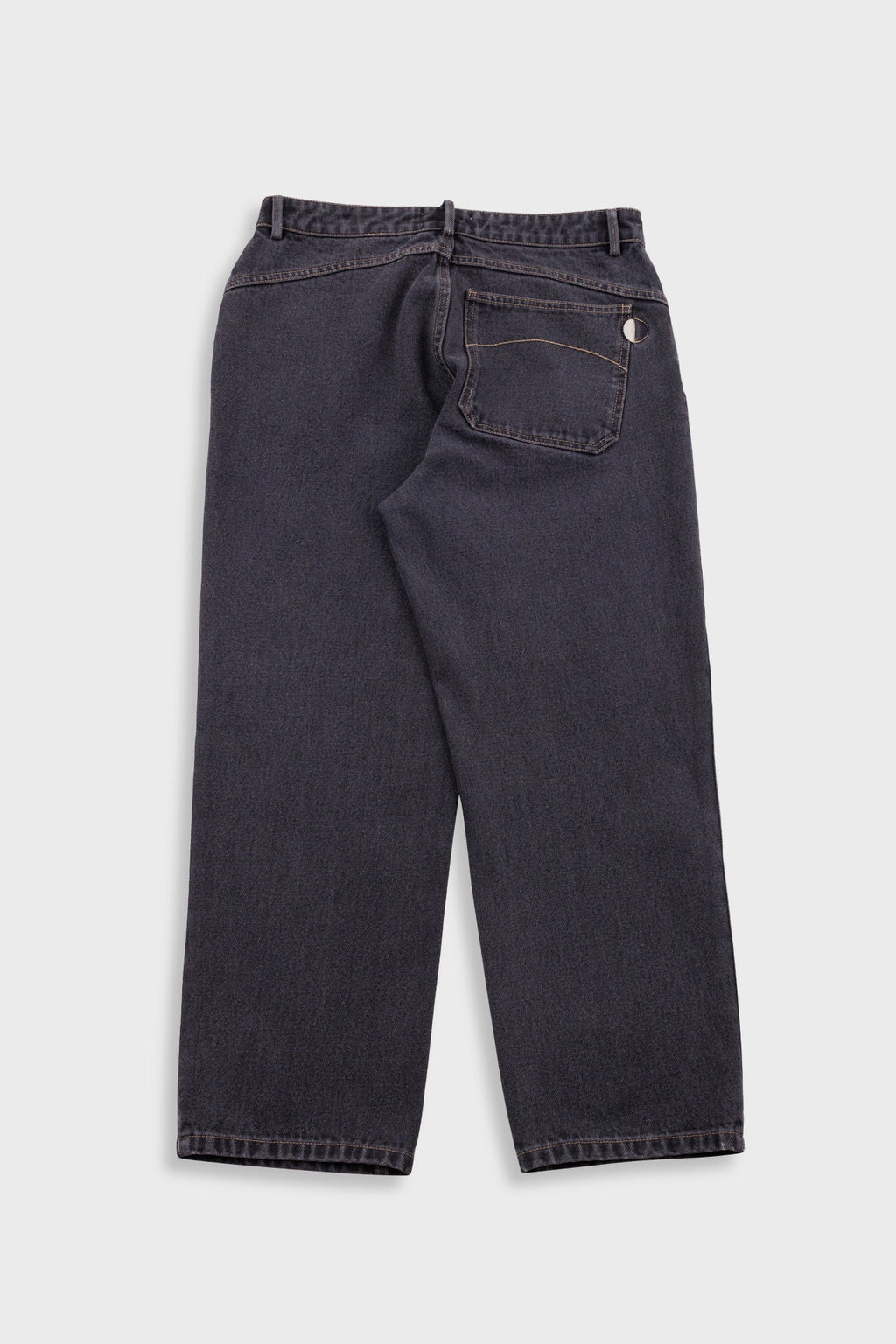 Barrel Leg Jean - Graphite Denim