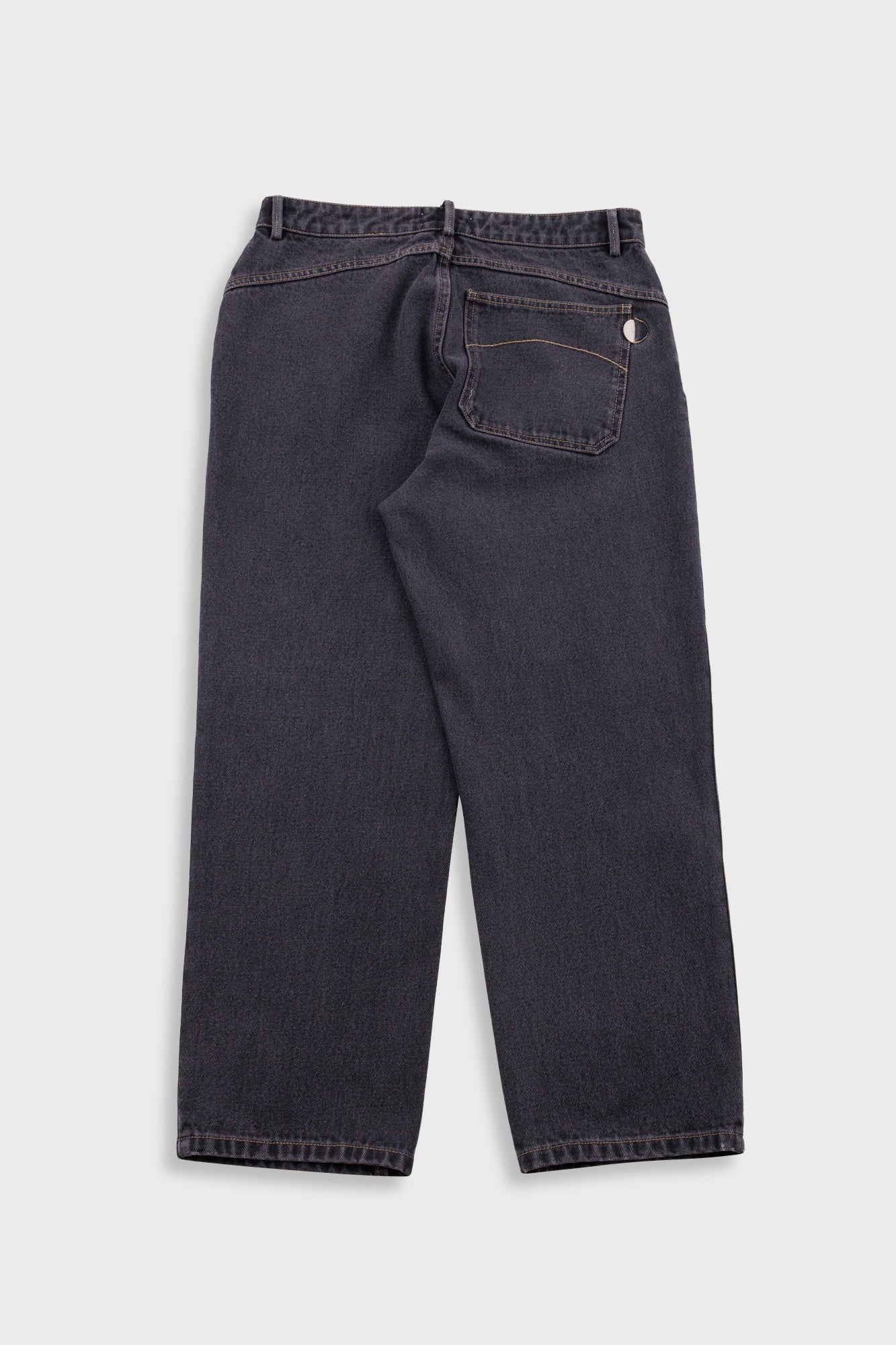 Barrel Leg Jean - Graphite Denim